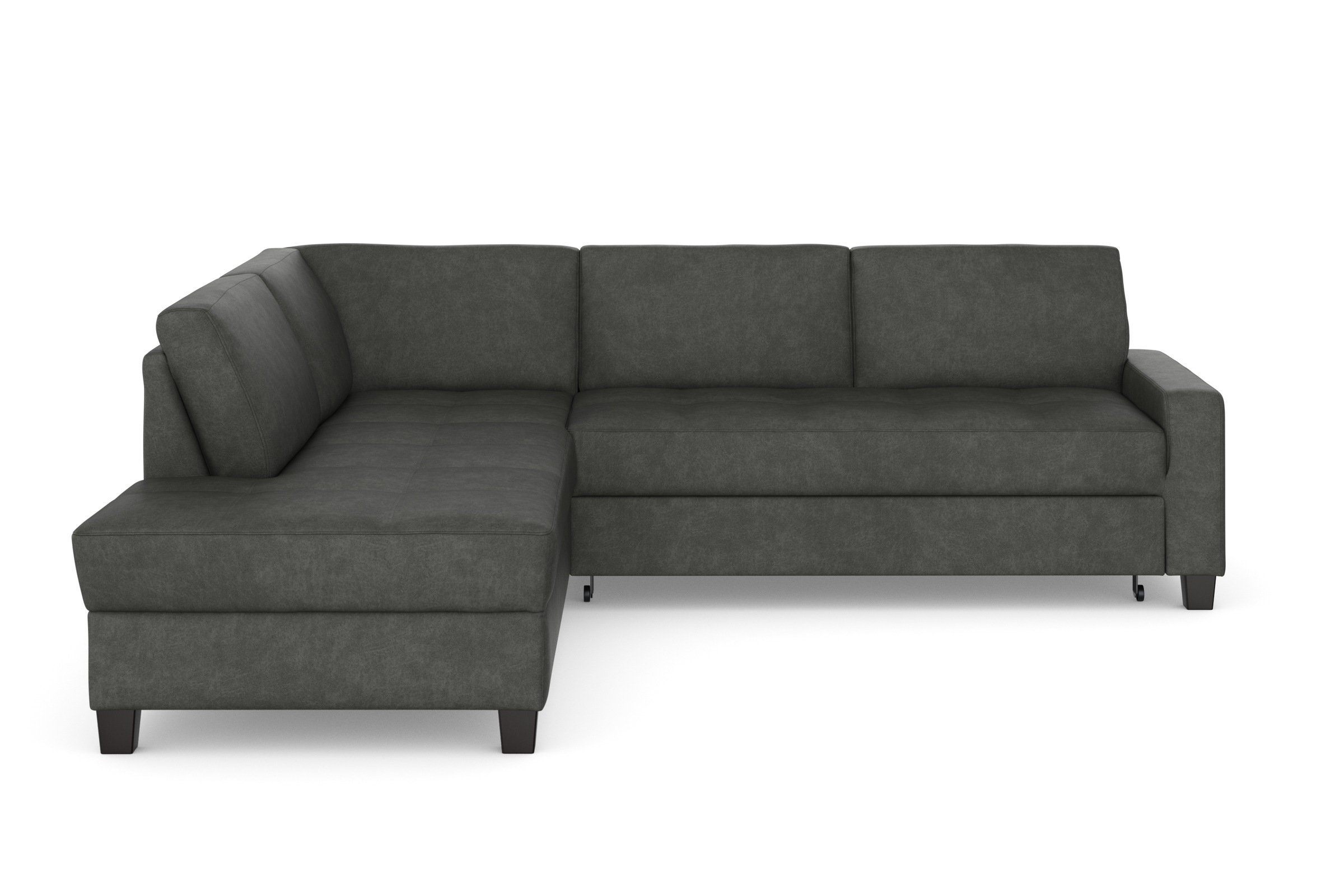 DOMO collection Ecksofa "Florentina zeitlos und elegant, Sitznähte als Desi günstig online kaufen