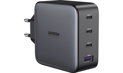 USB-Ladegerät »USB-A+3xUSB-C 100W GaN EU Tech Fast Wall«