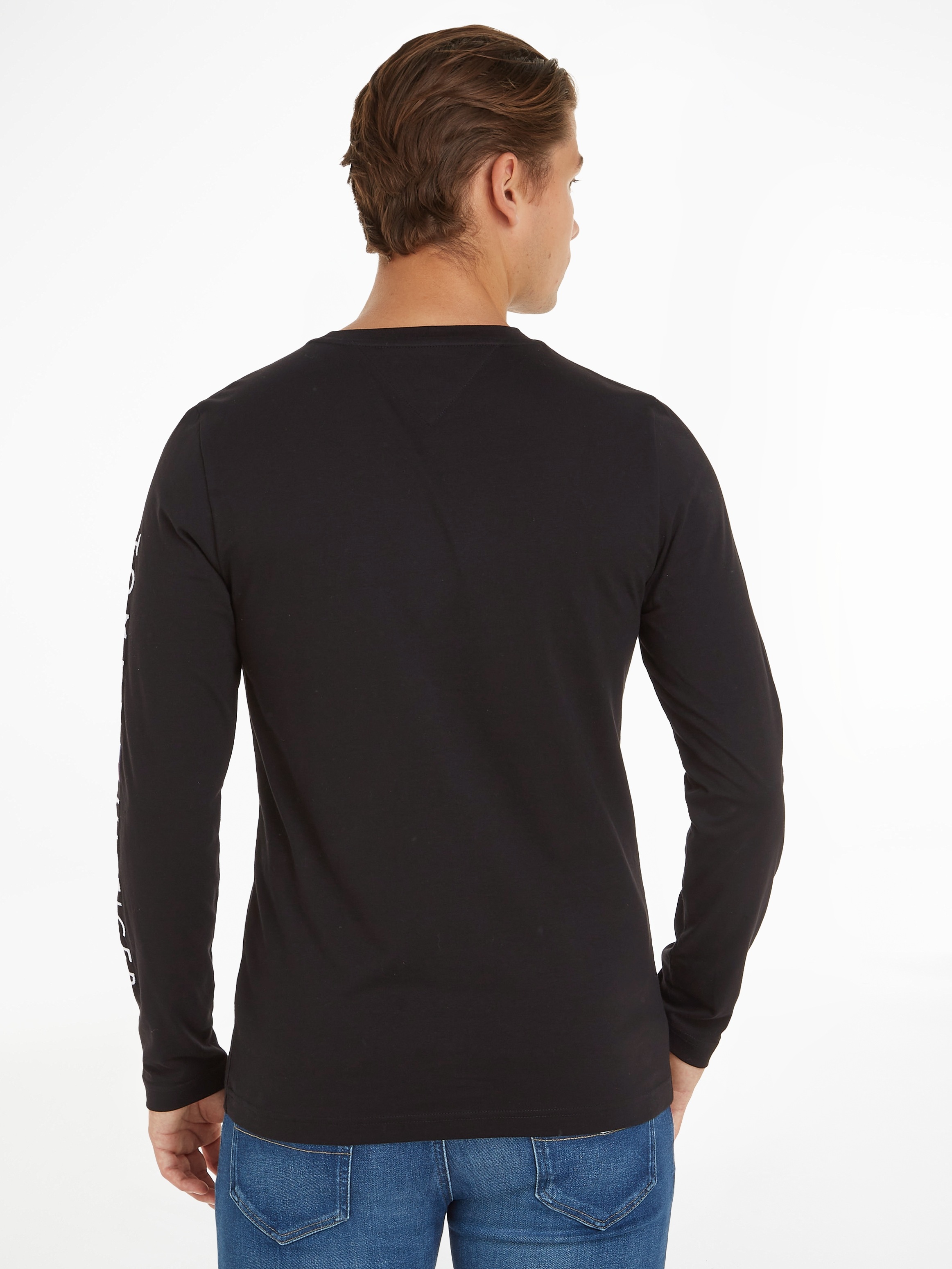 Tommy Hilfiger Longsleeve "TOMMY LOGO LONG SLEEVE TEE", mit Logodruck günstig online kaufen