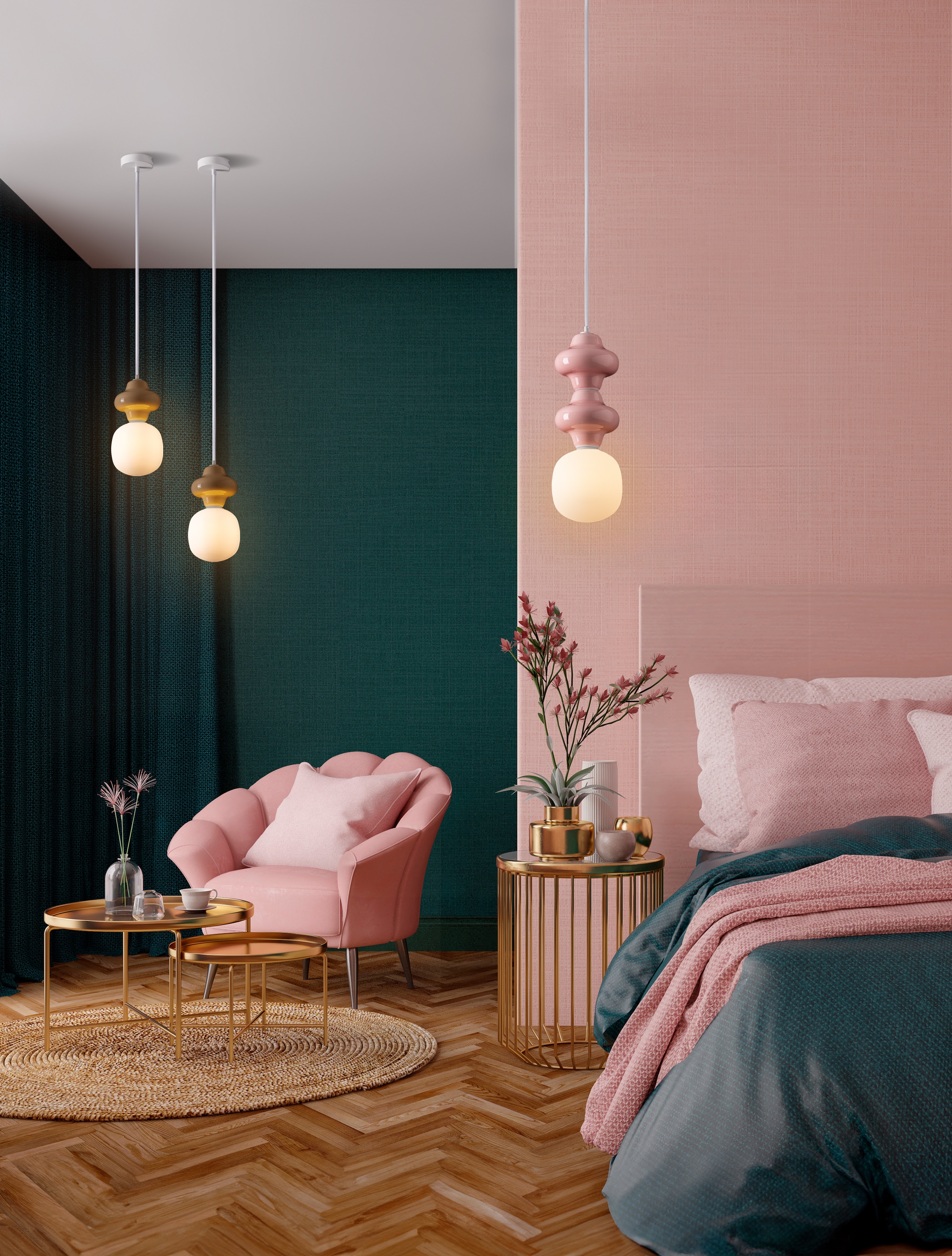 Nova Luce Pendelleuchte »CLIO«, 1 flammig