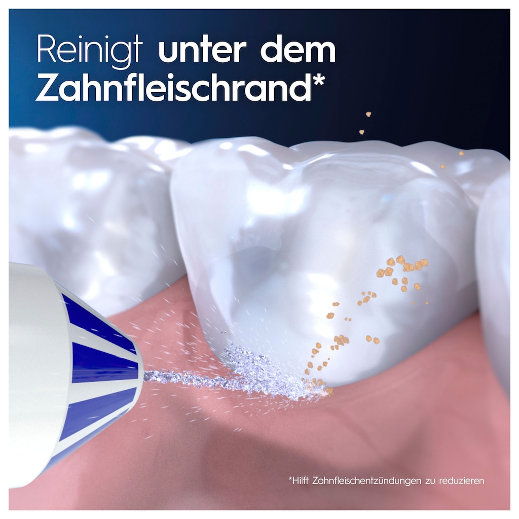 Oral-B Munddusche »AquaCare 6«, 3 St. Aufsätze}, Kabellose mit Oxyjet-Technologie