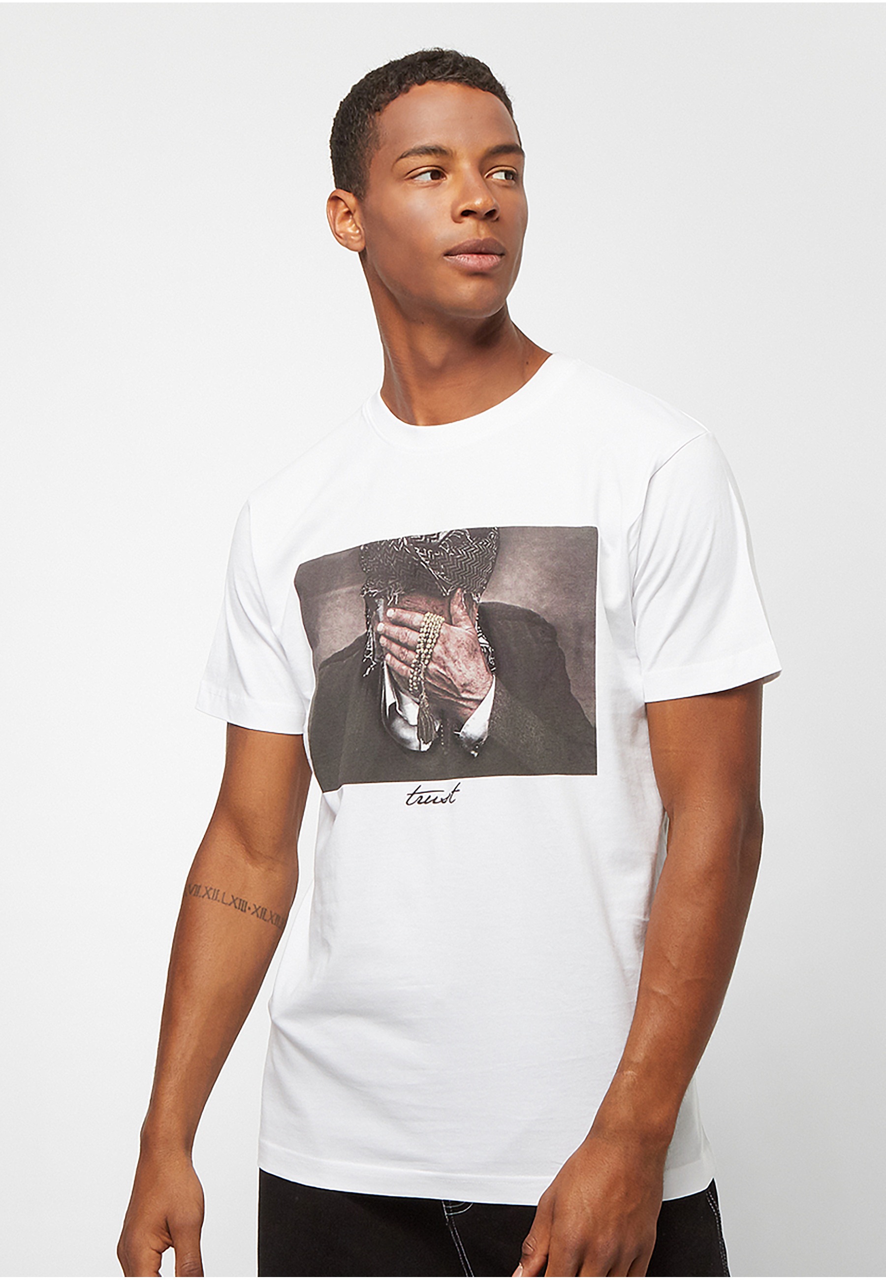 MisterTee T-Shirt »MisterTee Herren Trust Tee« 1 Stk.