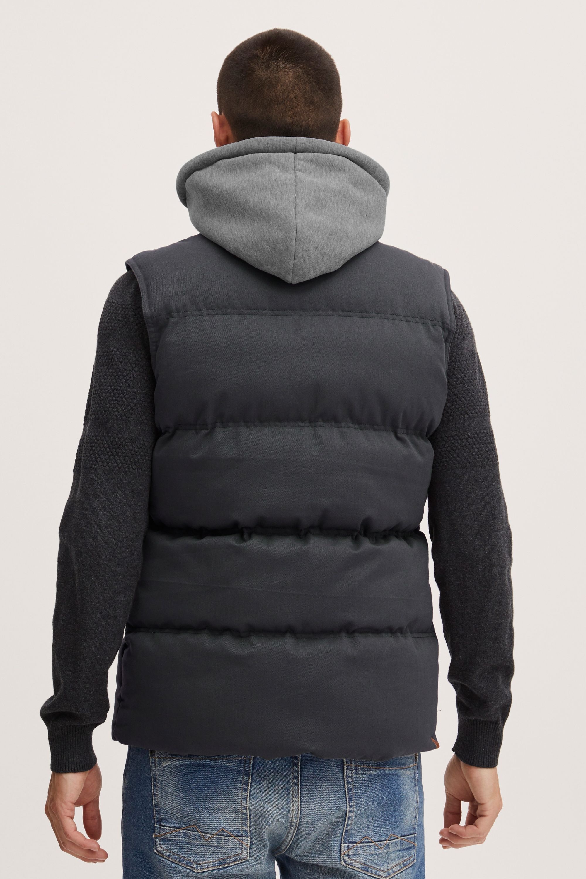 Blend Steppweste "BHJens", Weste mit abnehmbarer Kapuze günstig online kaufen