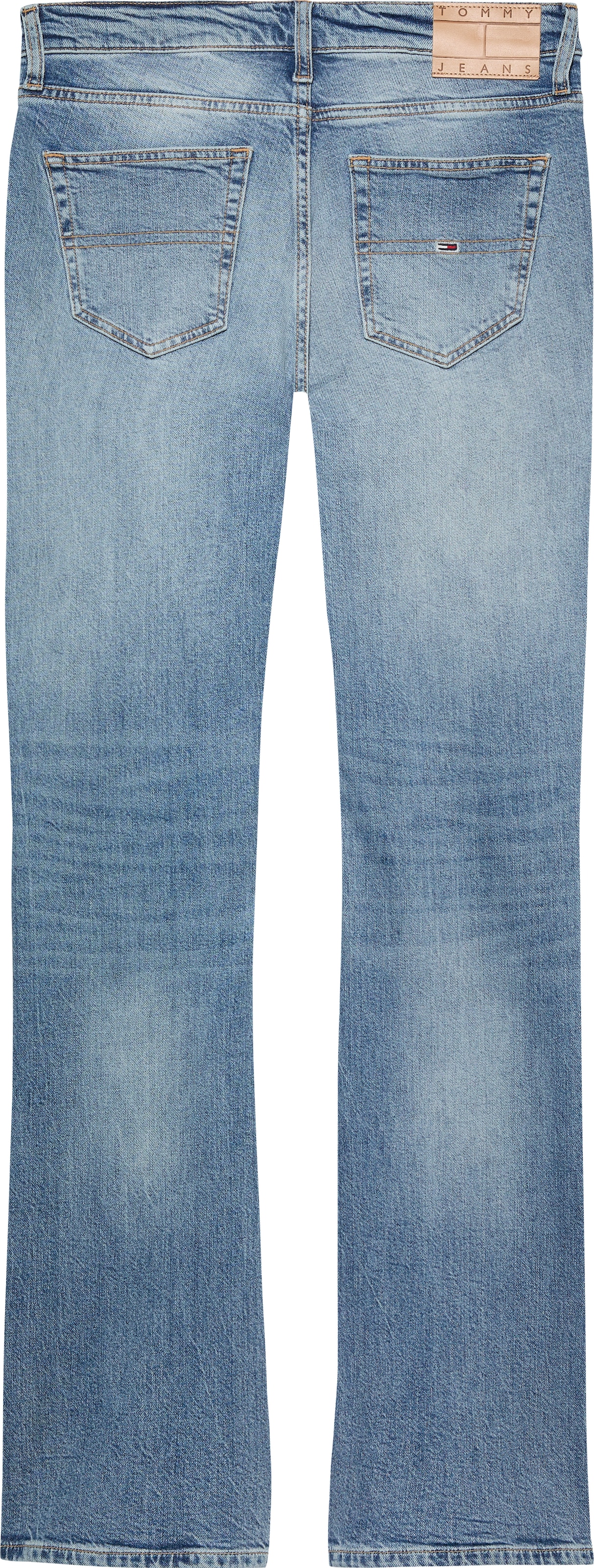 Tommy Jeans Bootcut-Jeans, mit Stone-Waschung, Logostickereien