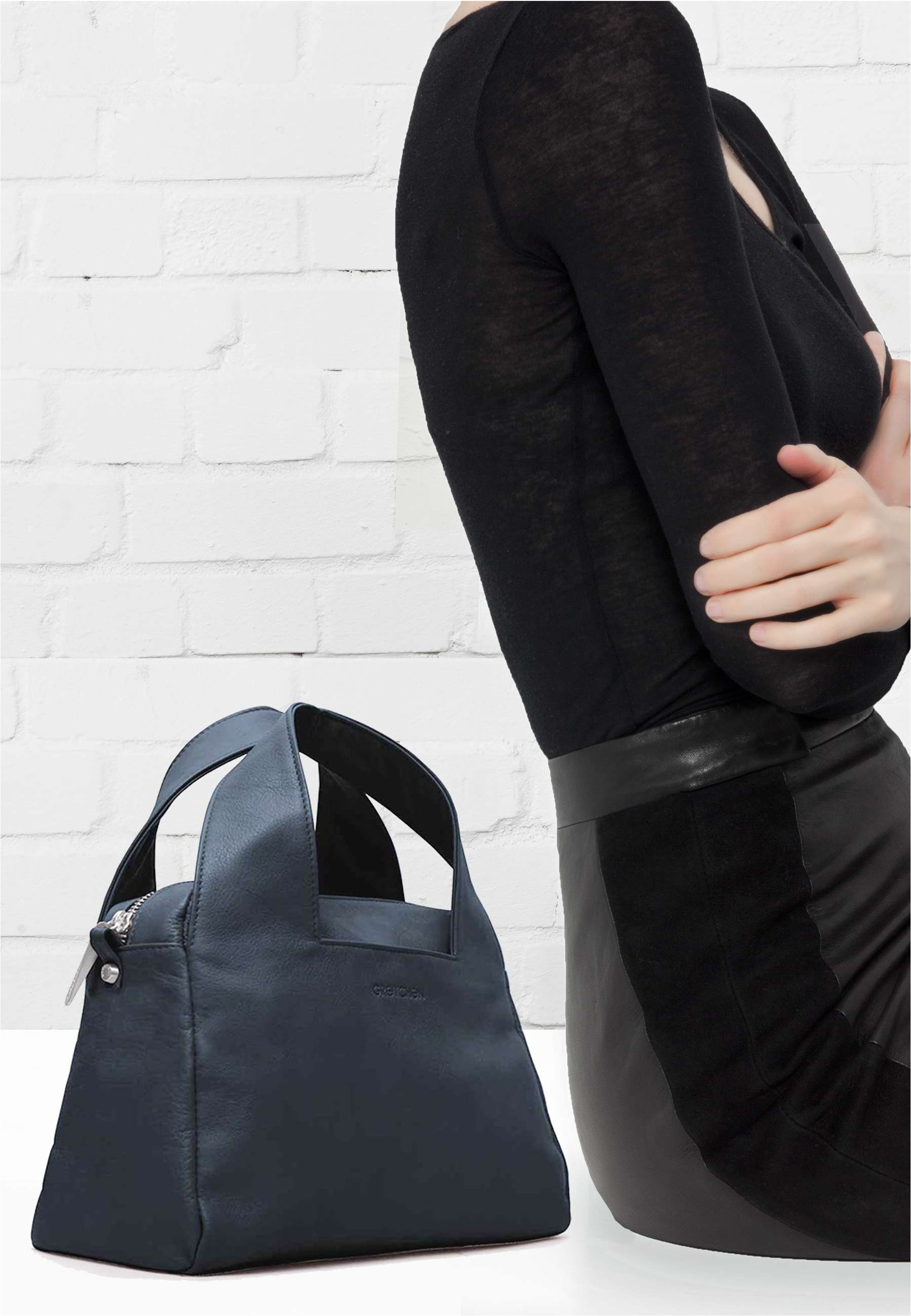 GRETCHEN Henkeltasche »Ruby Tote Three«, aus italienischem Kalbsleder