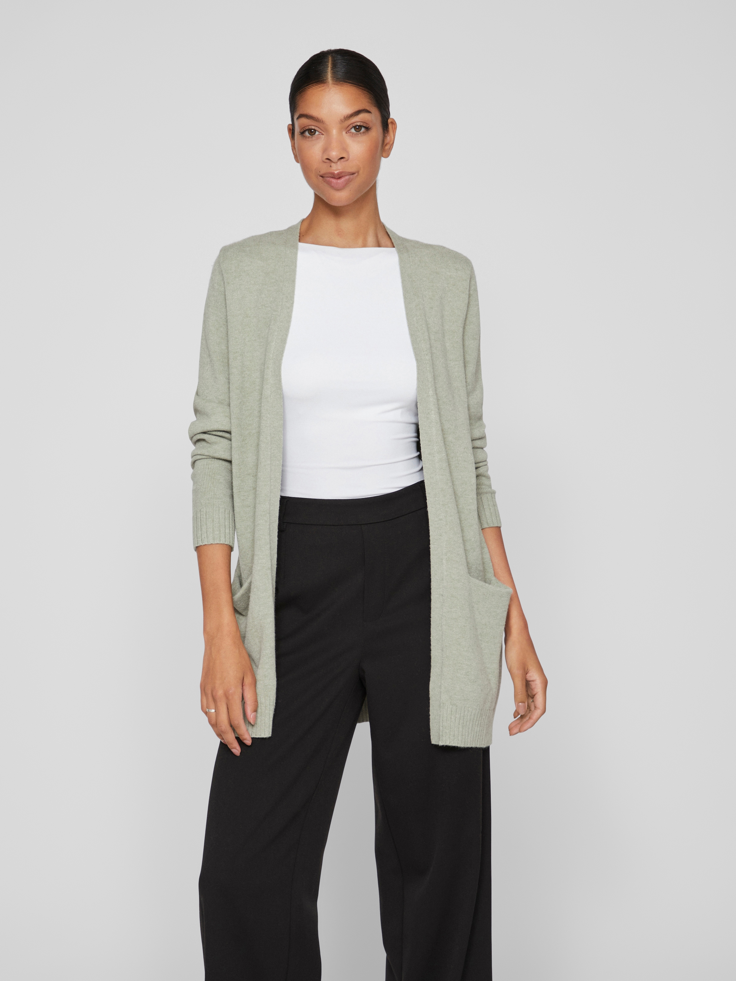 Vila Strickjacke "VIRIL OPEN L/S KNIT CARDIGAN - NOOS" günstig online kaufen