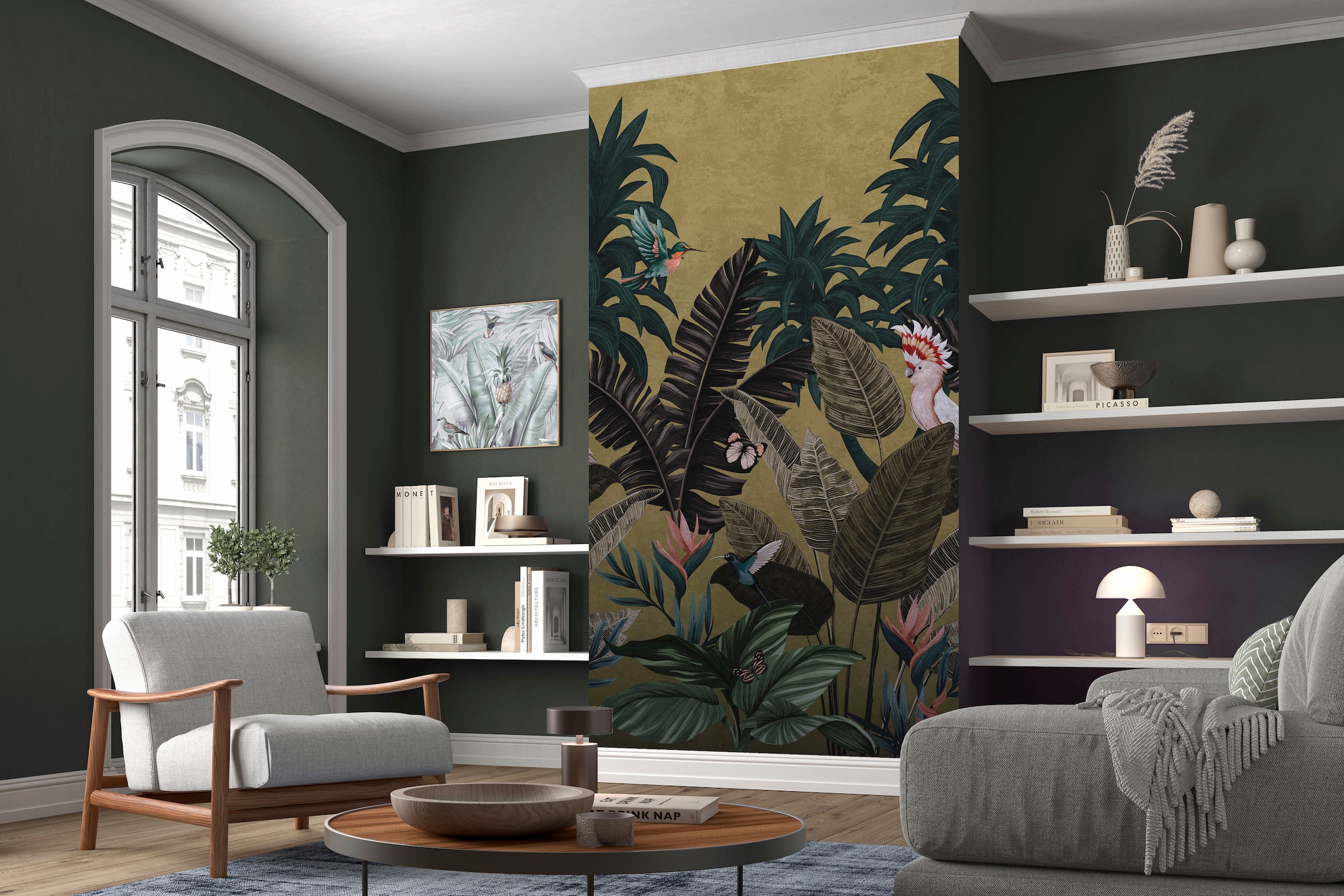 GUIDO | walls Phthalate KRETSCHMER »Tropical Twilight«, floral, Fashion online frei, Fototapete for MARIA BAUR kaufen