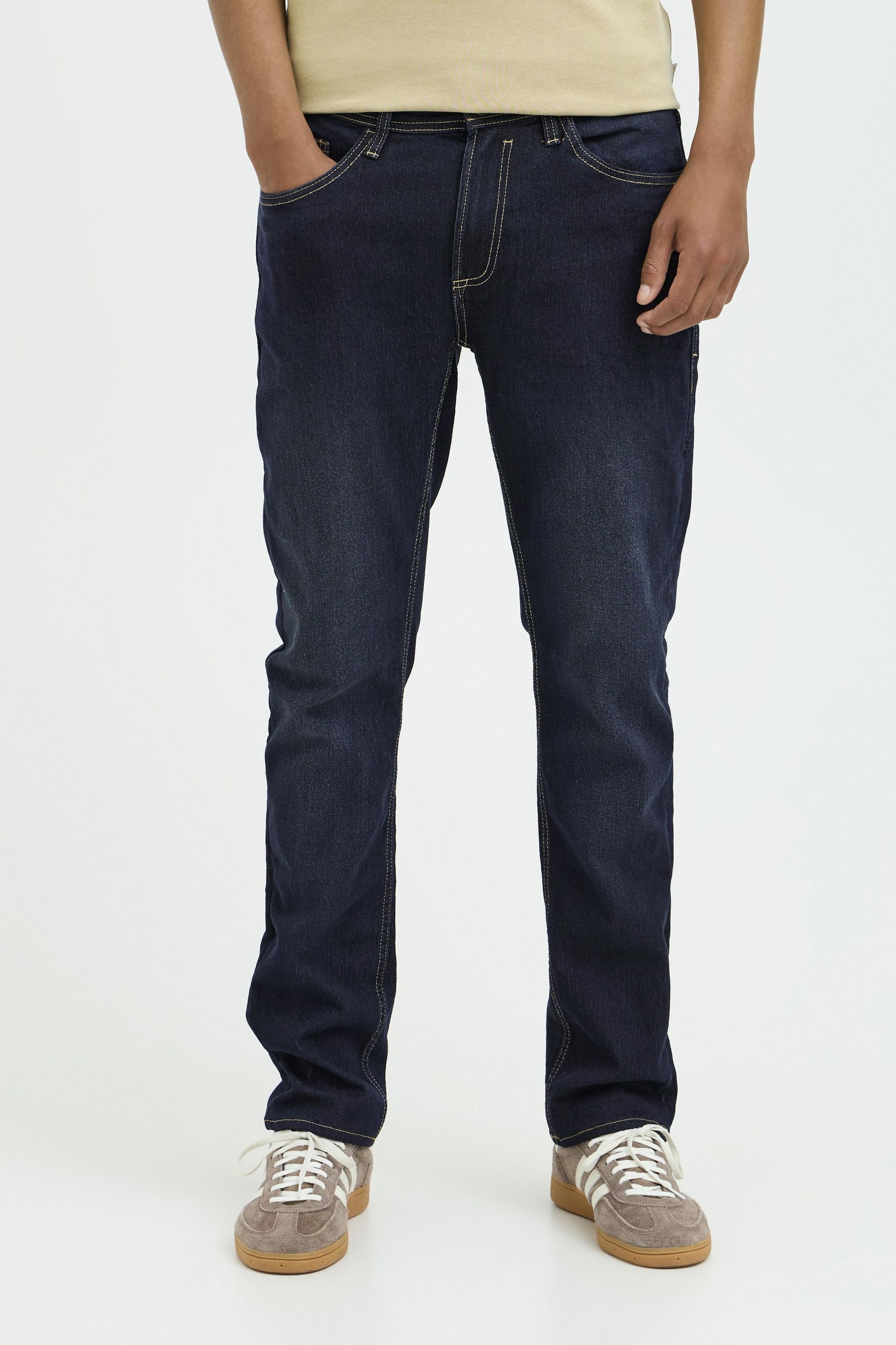 Blend Relaxhose "BHTwister" Jeanshose mit normalem Bund und schmalem Bein - günstig online kaufen