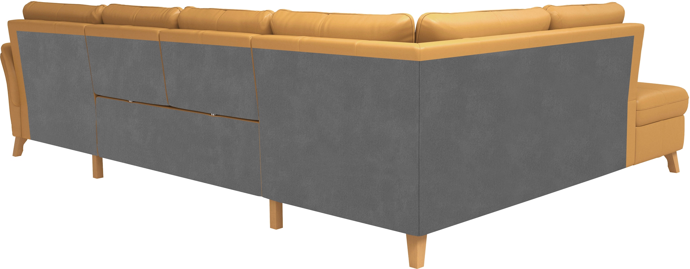 sit&more Wohnlandschaft »Göteborg«, inkl. Sitztiefenverstellung, wahlweise mit Bettfunktion & Bettkasten