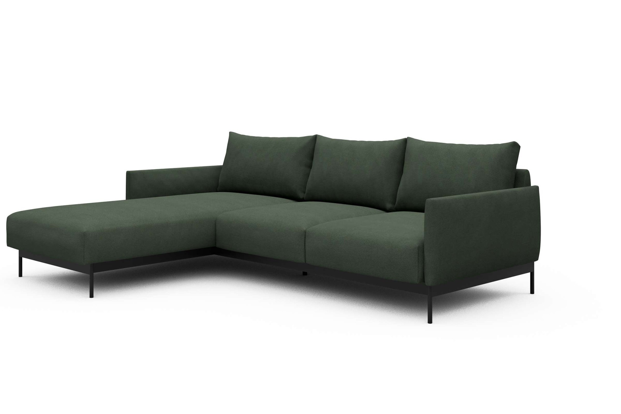 Tenksom Ecksofa »Tokey, Polsterecke, Couch, Recamiere links und rechts montierbar«, Bezüge wechselbar, hoher und gemütlicher Sitzkomfort, L-Form
