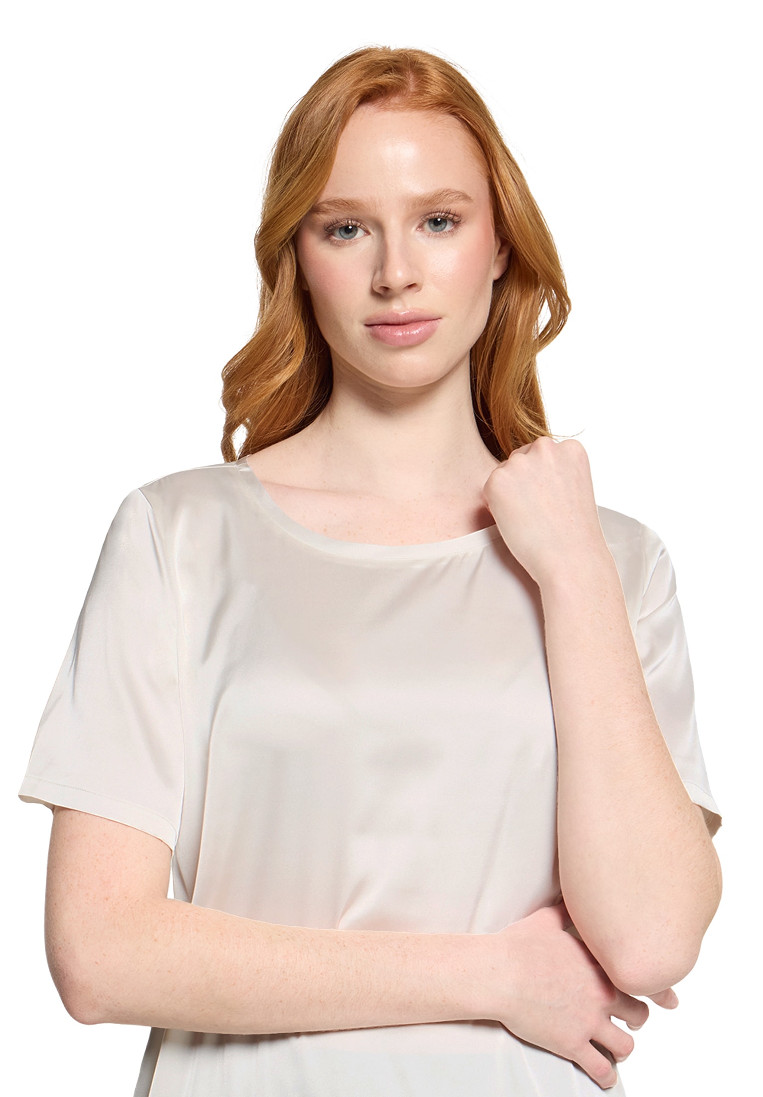 Betty Barclay Schlupfbluse »Damen mit Rundhalsausschnitt«