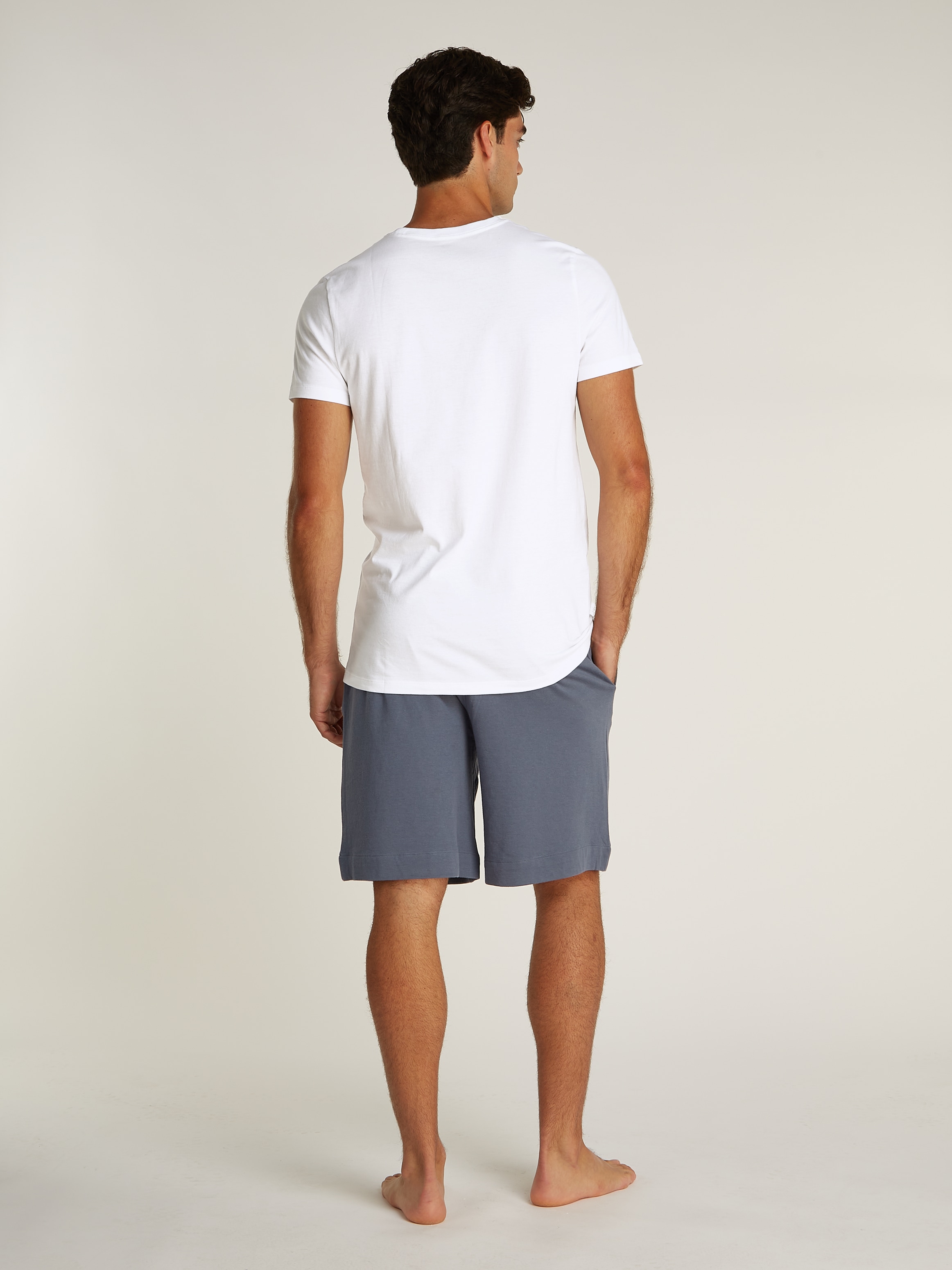 Calvin Klein Underwear T-Shirt »S/S CREW NECK 3PK«, (Packung, 3 tlg., 3er-Pack), mit Logostickerei