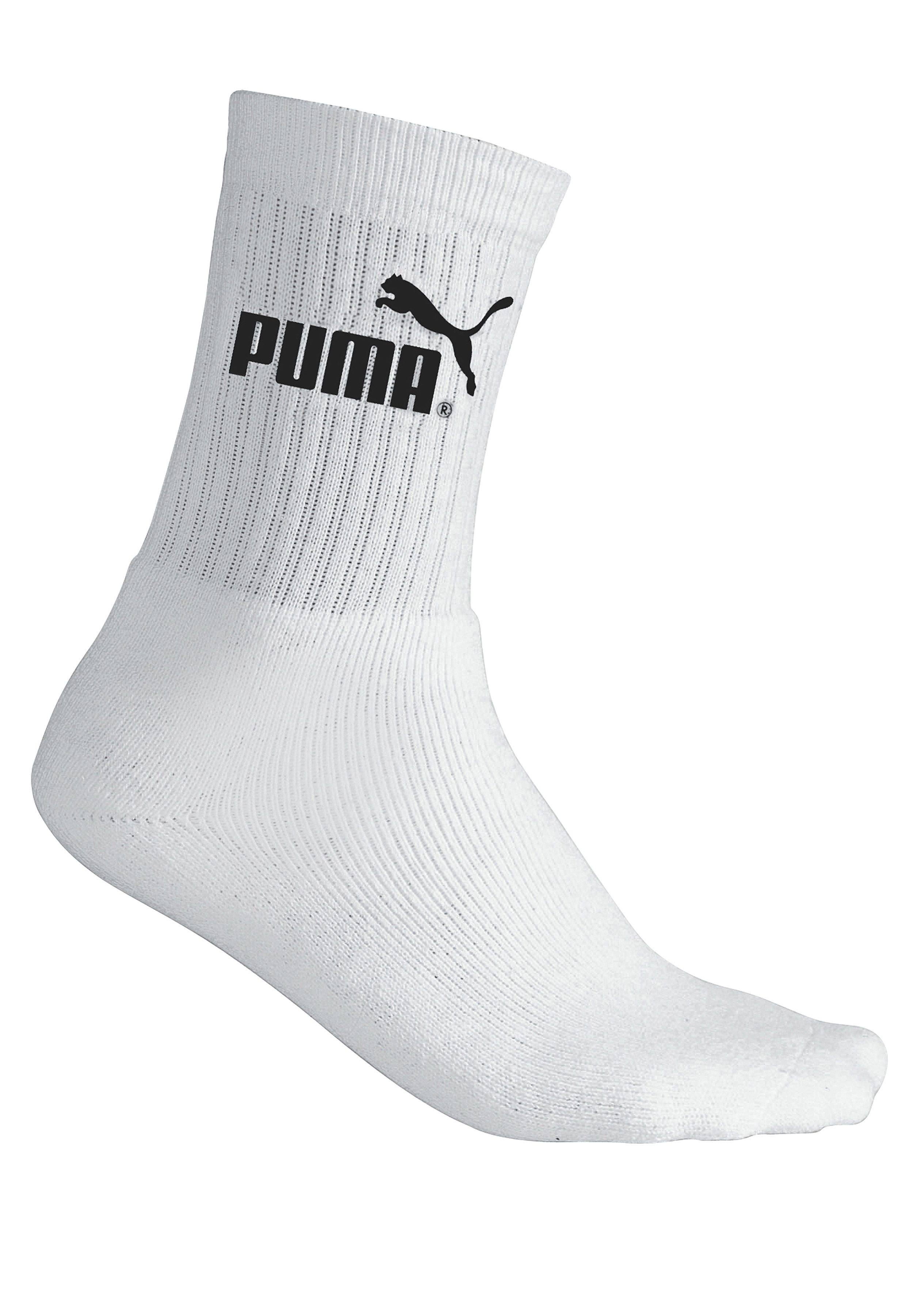 Thumbnail - PUMA Freizeitsocken, (3 Paar), Atmungsaktiv, feuchtigkeitsregulierend, Stretchanteil