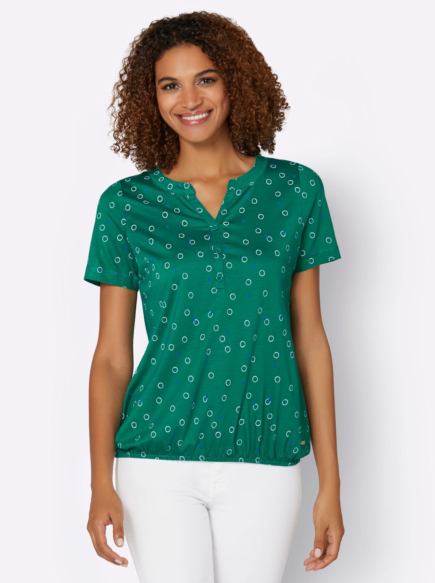 Casual Looks Print-Shirt "Shirt" 1 Stk. tlg. günstig online kaufen