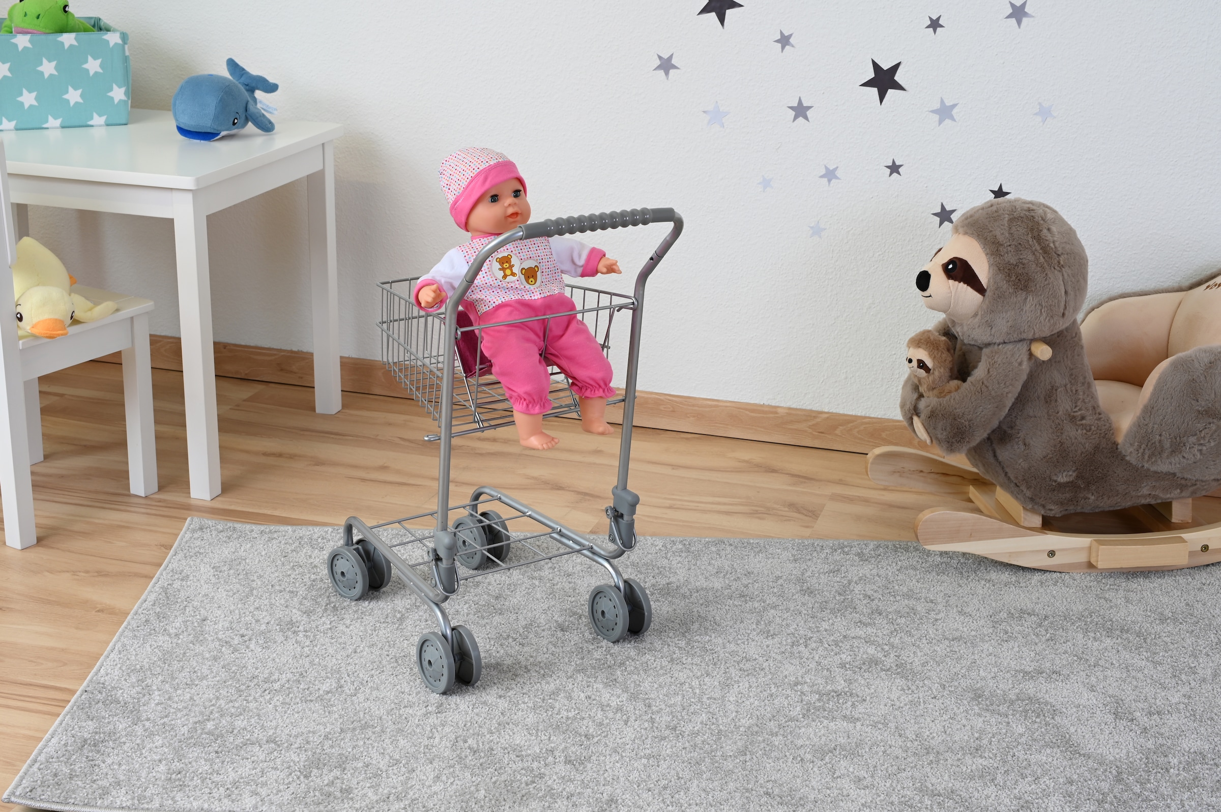 Knorrtoys® Spiel-Einkaufswagen »Take me, Pink«