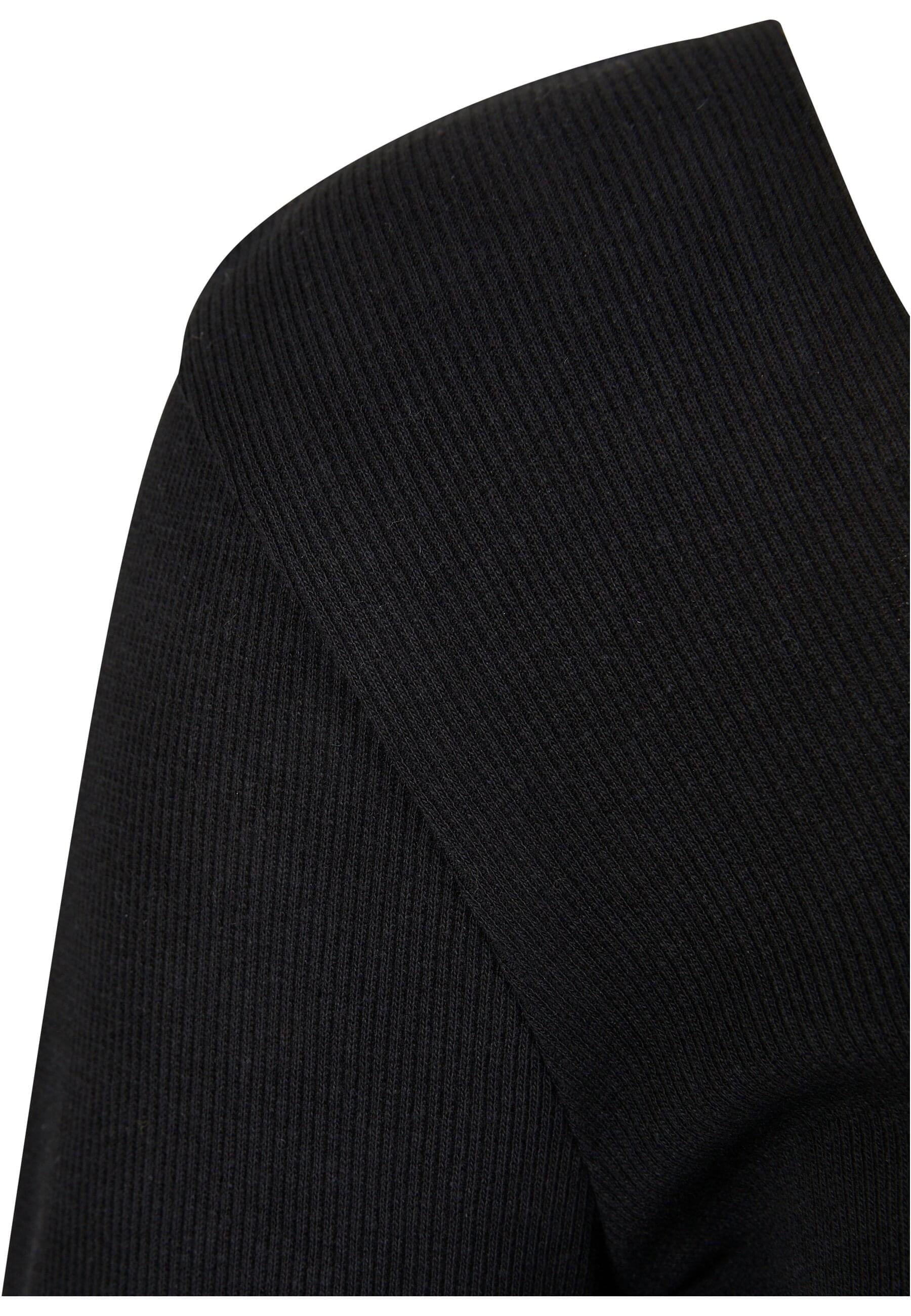 URBAN CLASSICS Longsleeve »Urban Classics Damen Ladies Short Rib Corsage Longsleeve«, (1 tlg.)
