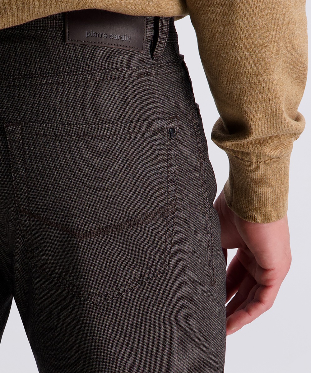 Pierre Cardin 5-Pocket-Hose PC-Lyon fein gemusterst günstig online kaufen