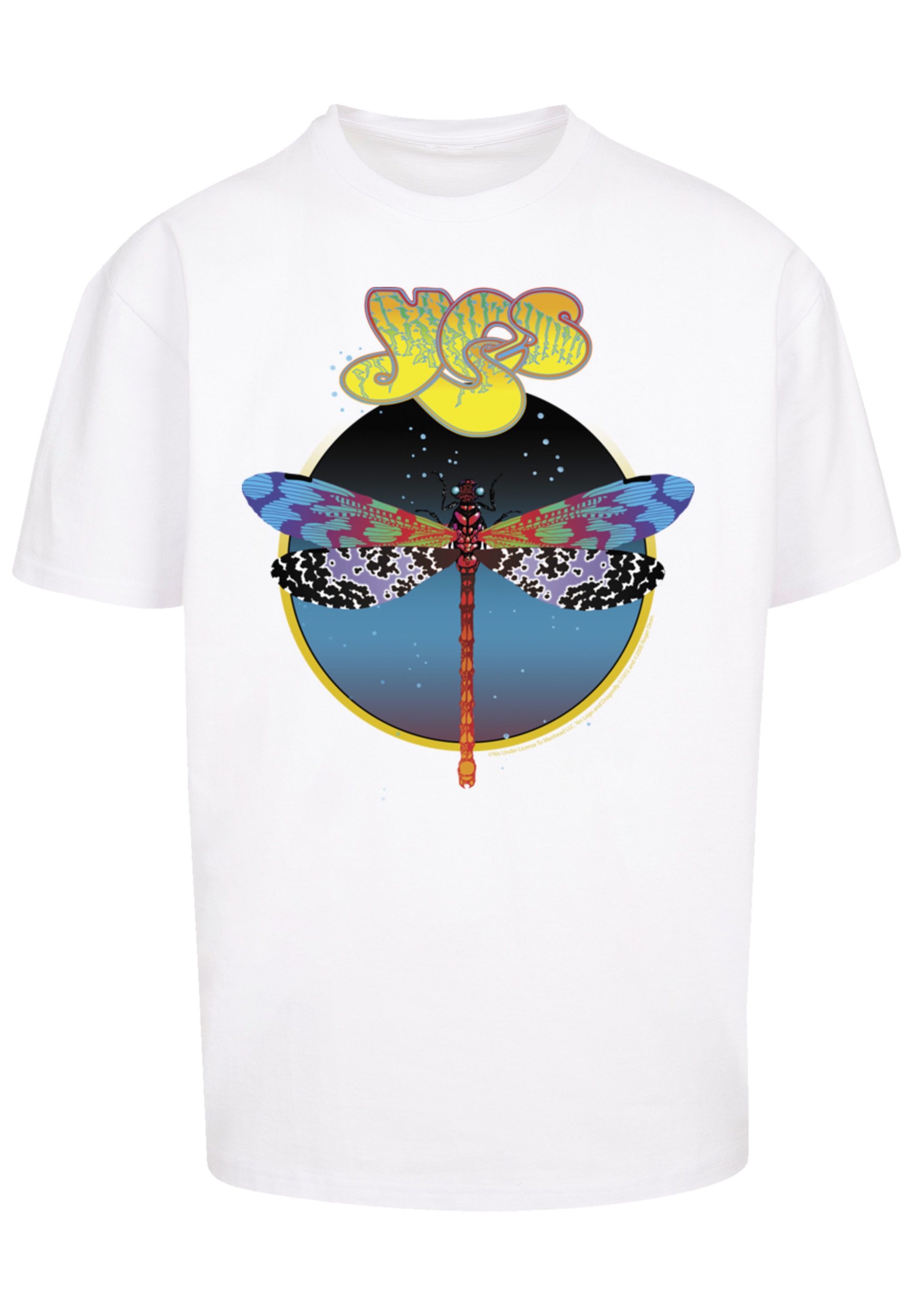 F4NT4STIC T-Shirt »YES Dragonfly Tour V1«, Premium Qualität