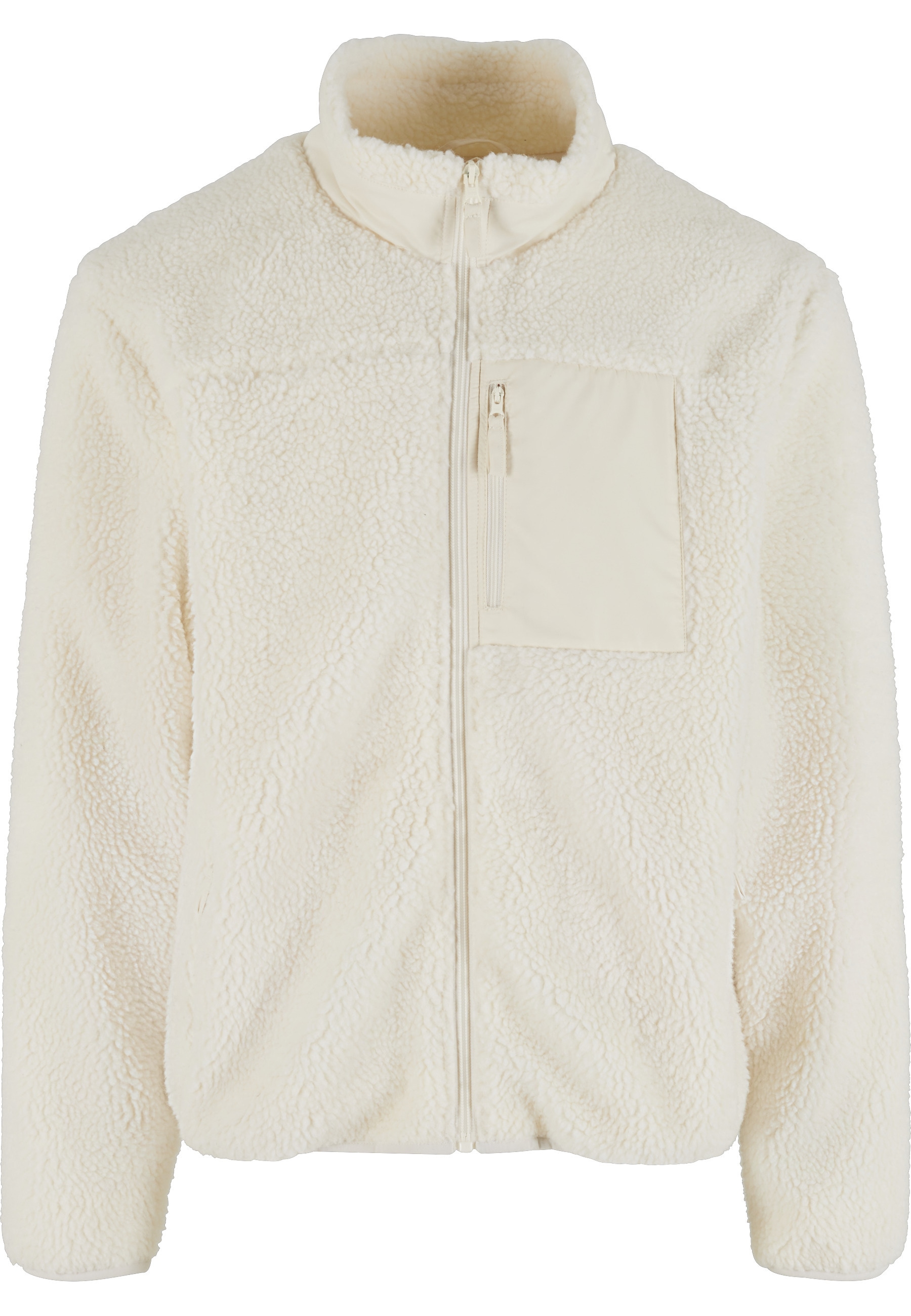 URBAN CLASSICS Steppmantel »Urban Classics Teddy Jacket With Stand Up Collar« 1 Stk.