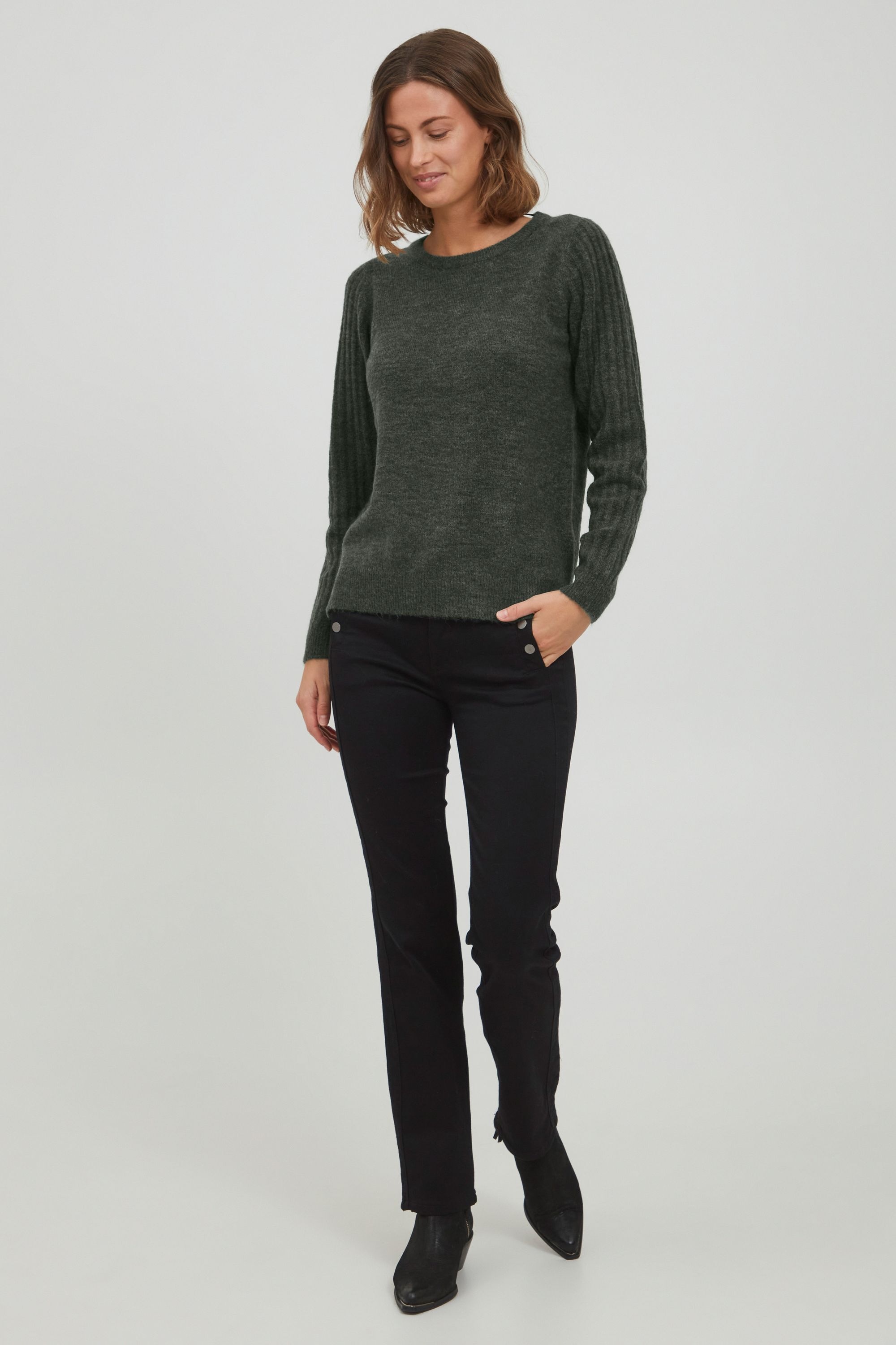 fransa Strickfleece-Pullover »Strickpullover FRCesandy«