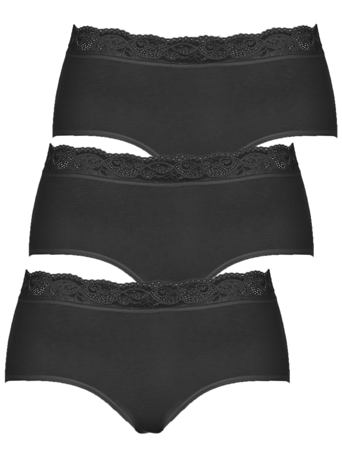 Nina Von C. Hüftslip "3er Pack Damen Hüftslip Slipboutique", (Spar-Pack, 3 günstig online kaufen