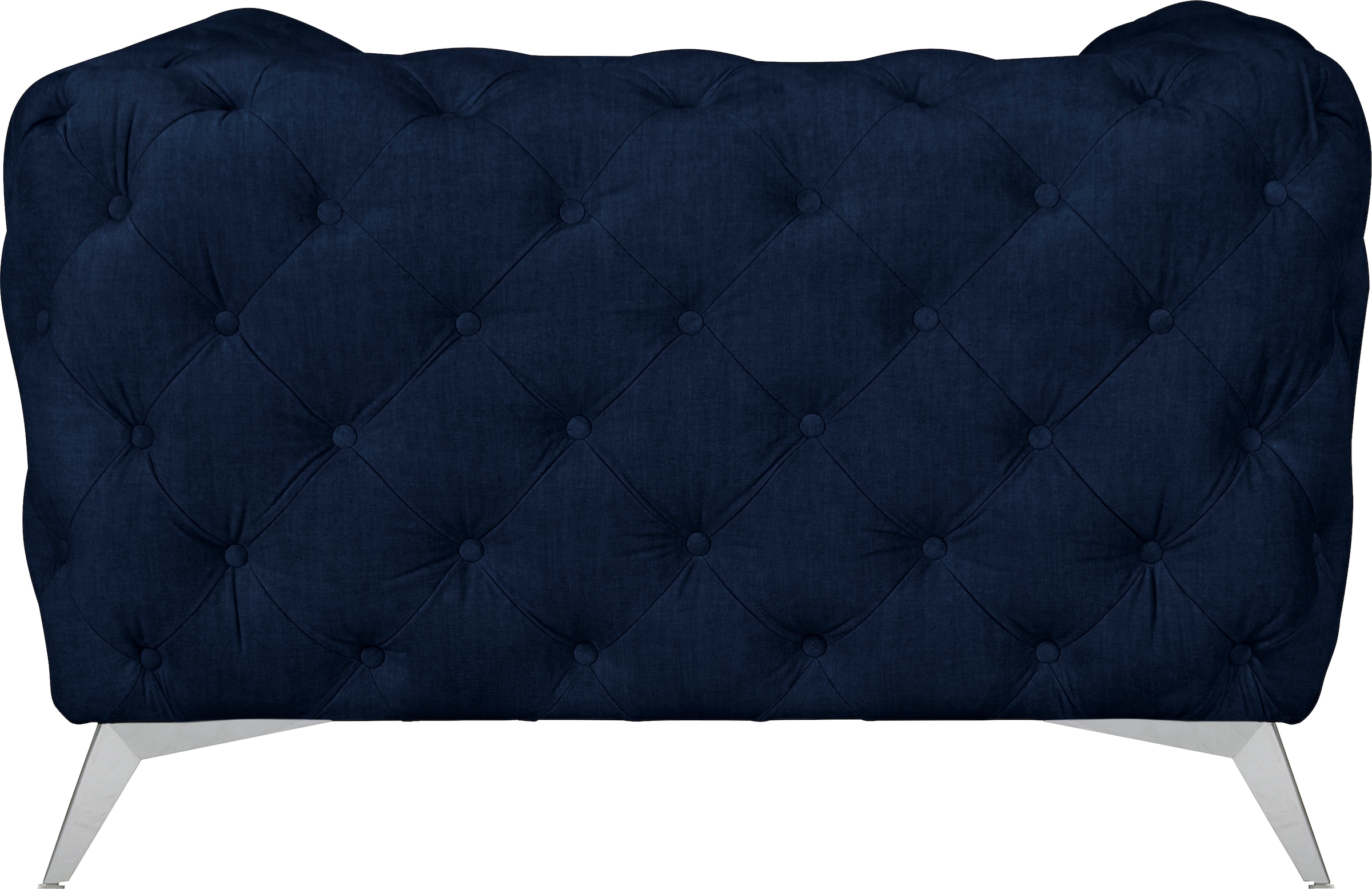 Leonique Chesterfield-Sessel »Glynis Sessel«, aufwändige Knopfheftung, moderne Chesterfield Optik, Fußfarbe wählbar