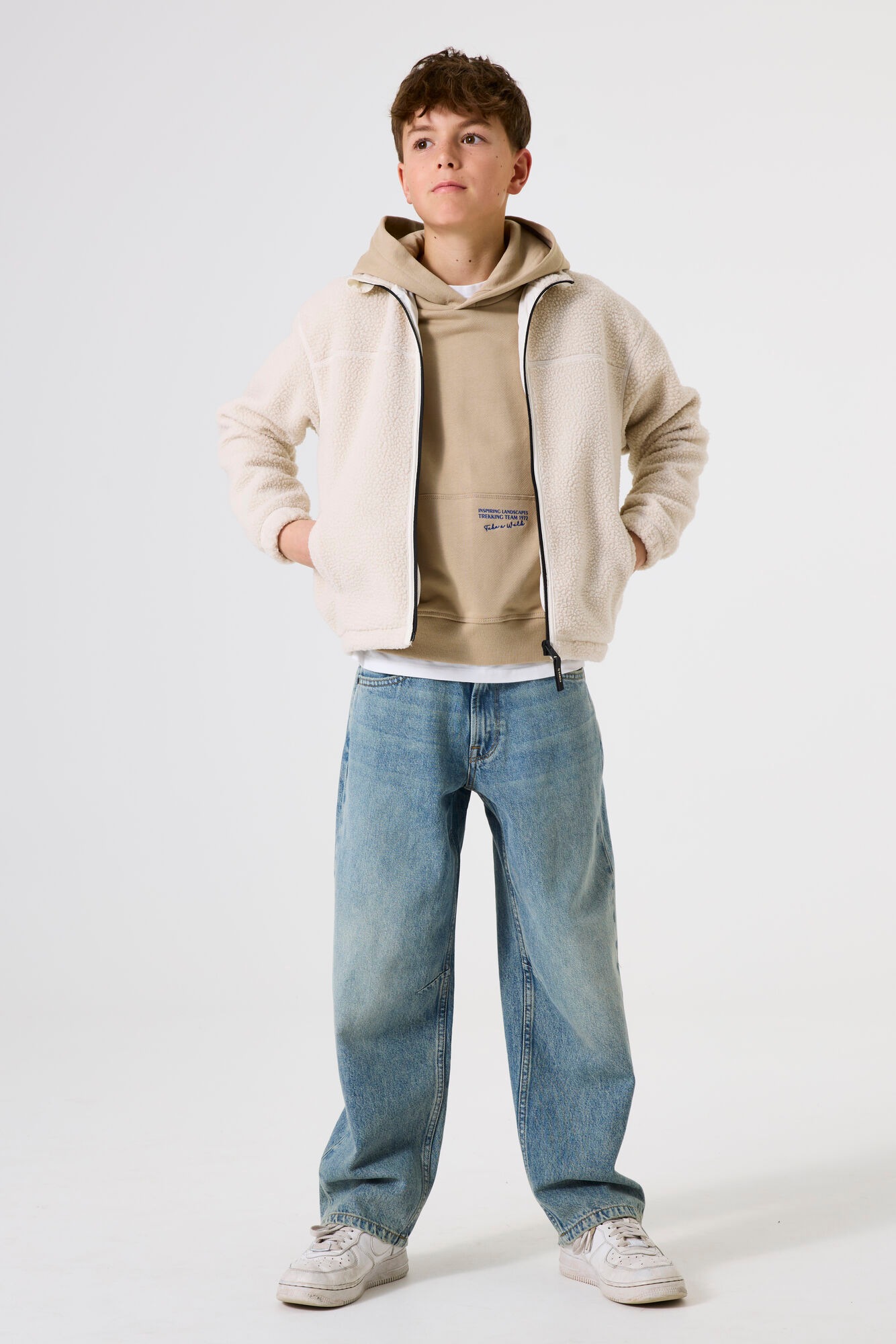 Thumbnail - Garcia Strickfleecejacke mit Print for BOYS