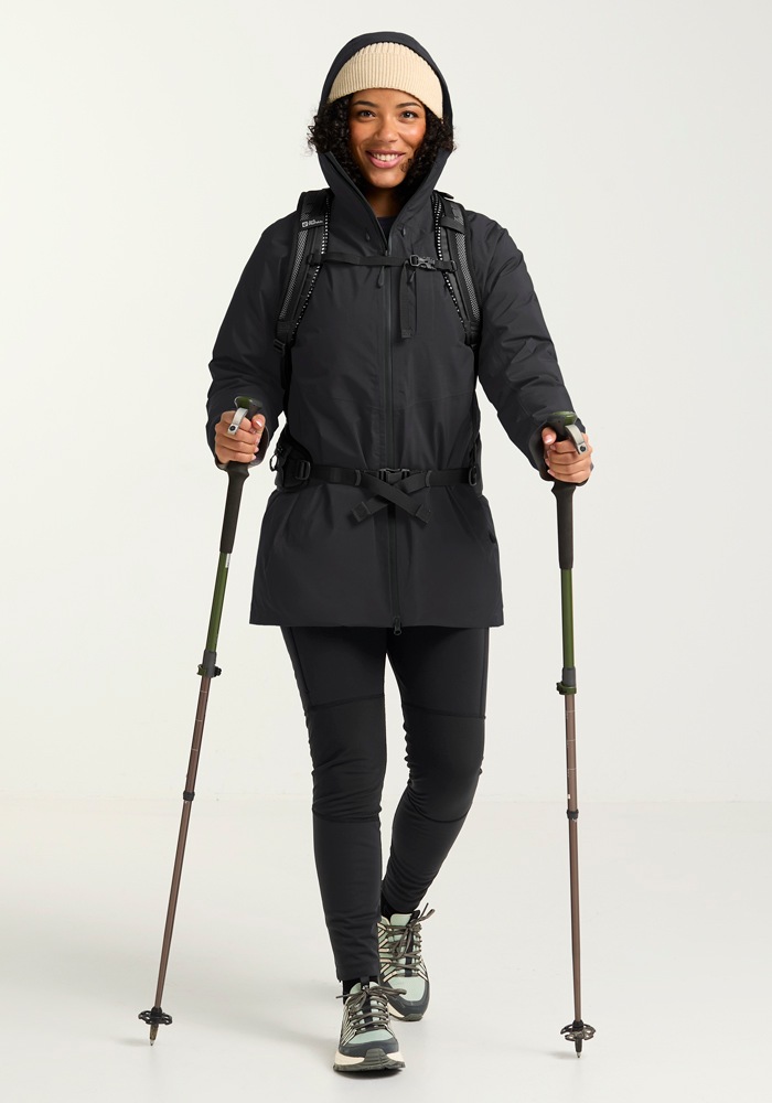 Thumbnail - Jack Wolfskin Daunenjacke "ICECAPE 2L DOWN INS JKT W RDS" mit Kapuze