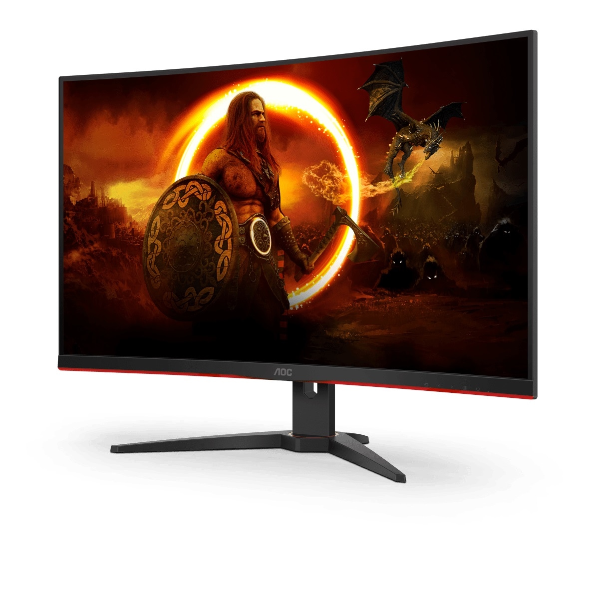 AOC Gaming-Monitor »CQ32G2SE/BK«, 80 cm/32 Zoll, 2560 x 1440 px, QHD, 1 ms Reaktionszeit, 165 Hz