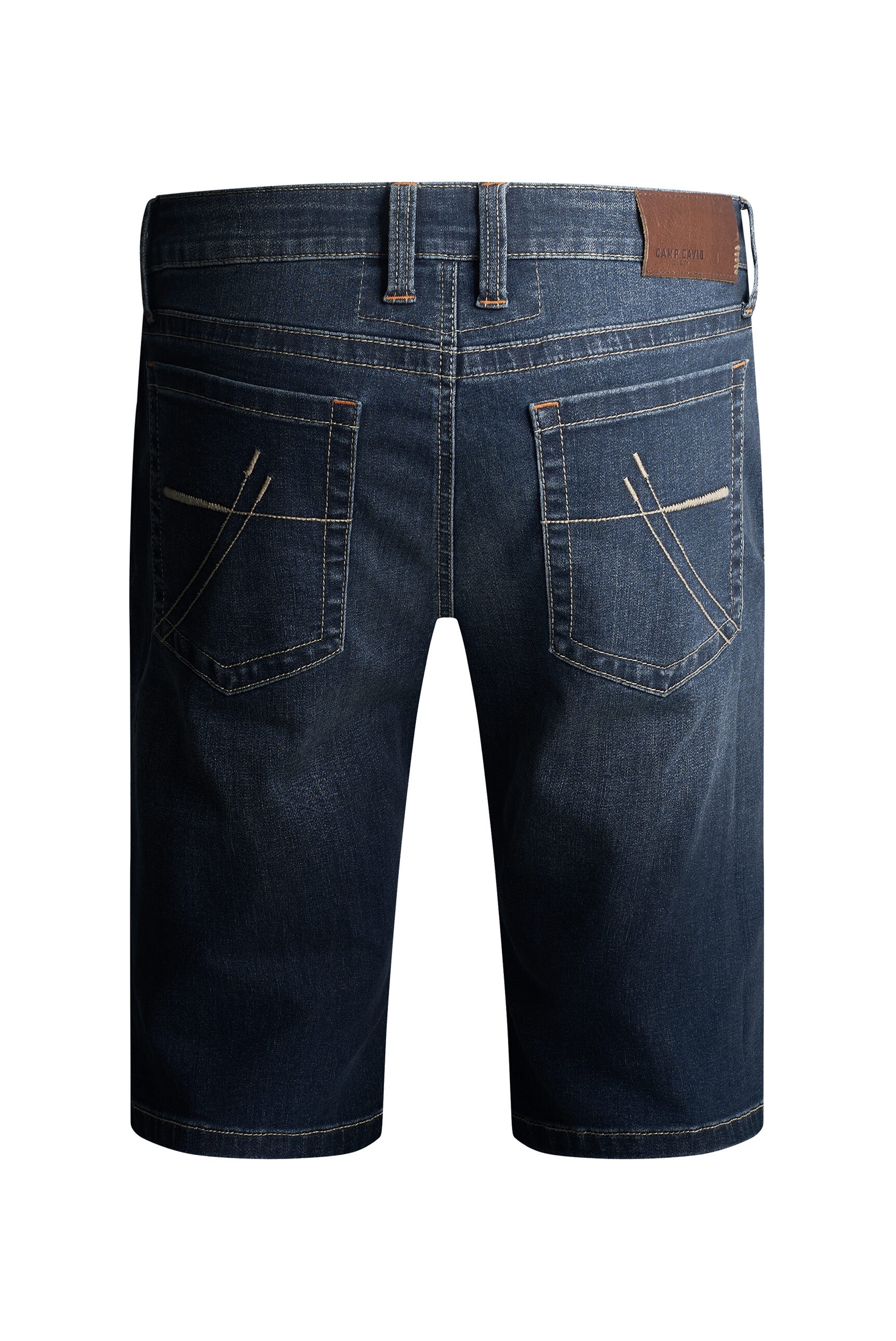 CAMP DAVID Jeansshorts mit Turn-Up Saum
