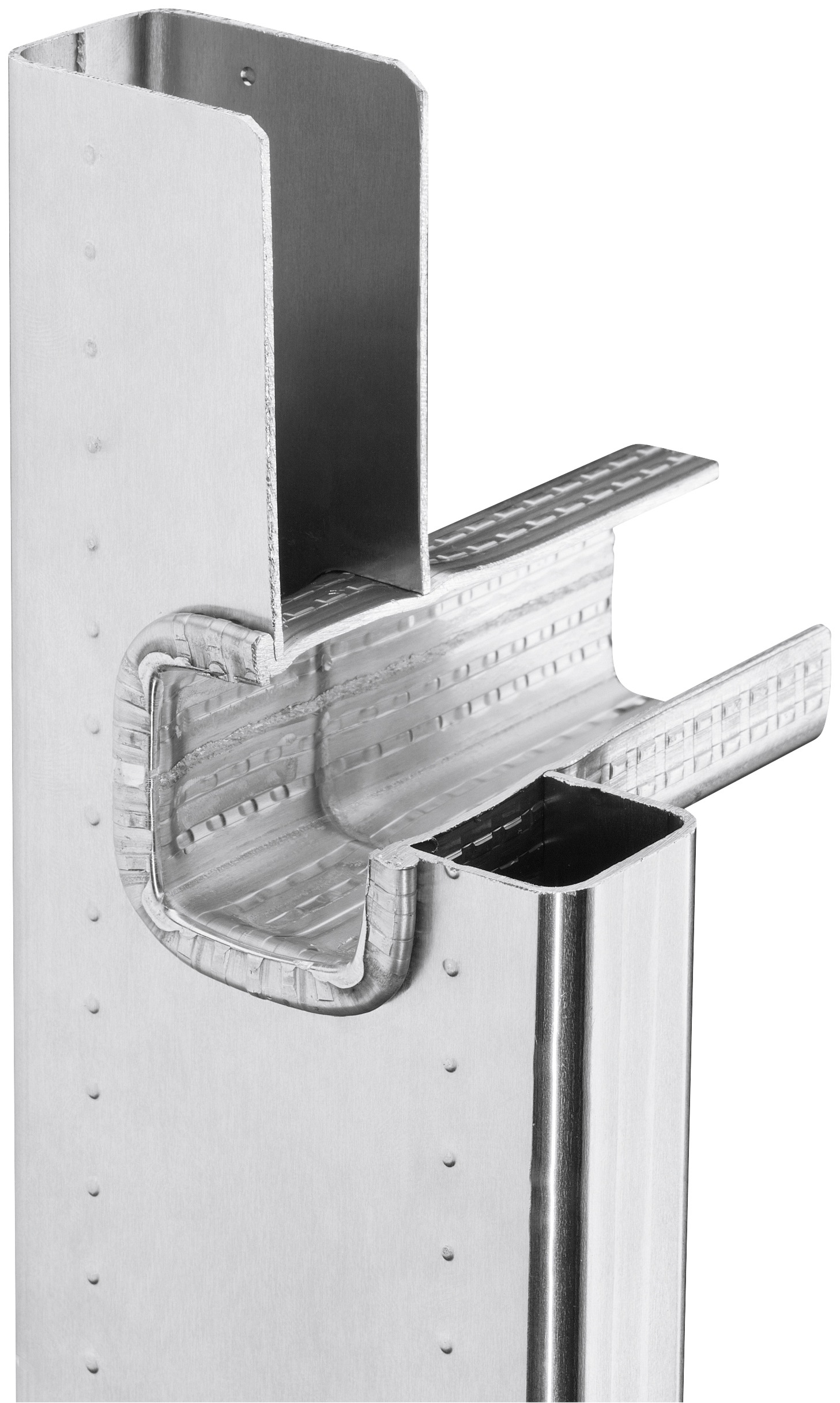 Hailo Anlegeleiter »S80 ProfiStep duo«, Aluminium-Schiebeleiter 2-teilig 2x18 Sprossen