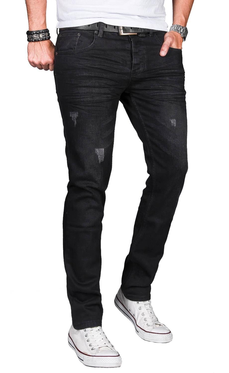 Alessandro Salvarini Slim-fit-Jeans »ASLuca«, Stretch mit Elasthan