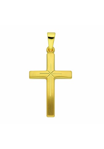 Adelia´s Kette mit Anhänger »333 Gold Kreuz Anhänger - Set mit Halskette« kaufen