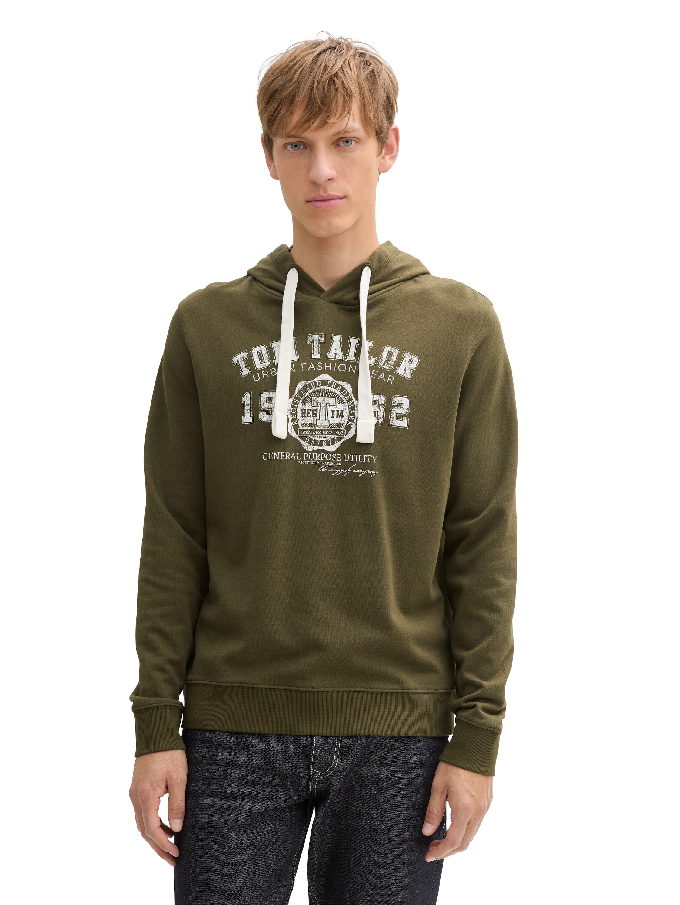 TOM TAILOR Hoodie, mit Logo Print günstig online kaufen