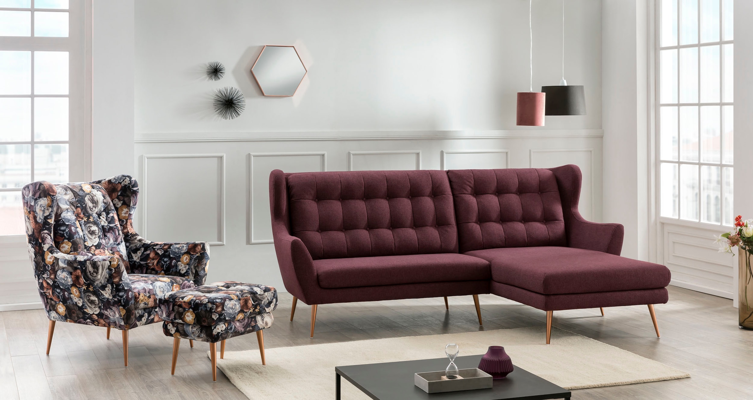 Leonique Ecksofa »Henry Louanne L-Form« patogi ...