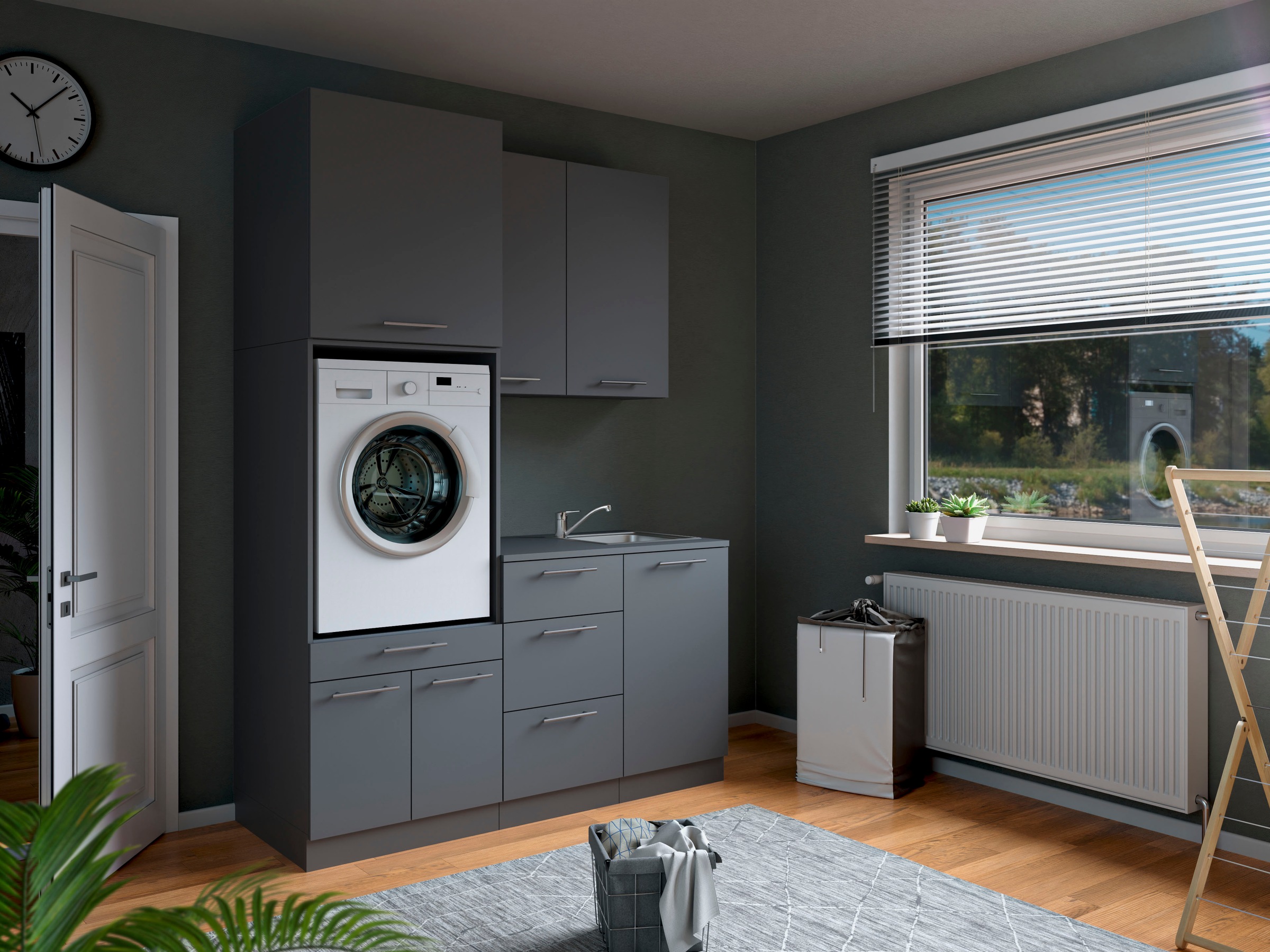 Laundreezy Mehrzweckschrank-Set "Laundreezy, 6-tlg. Mehrzweckschrank-Set B/ günstig online kaufen