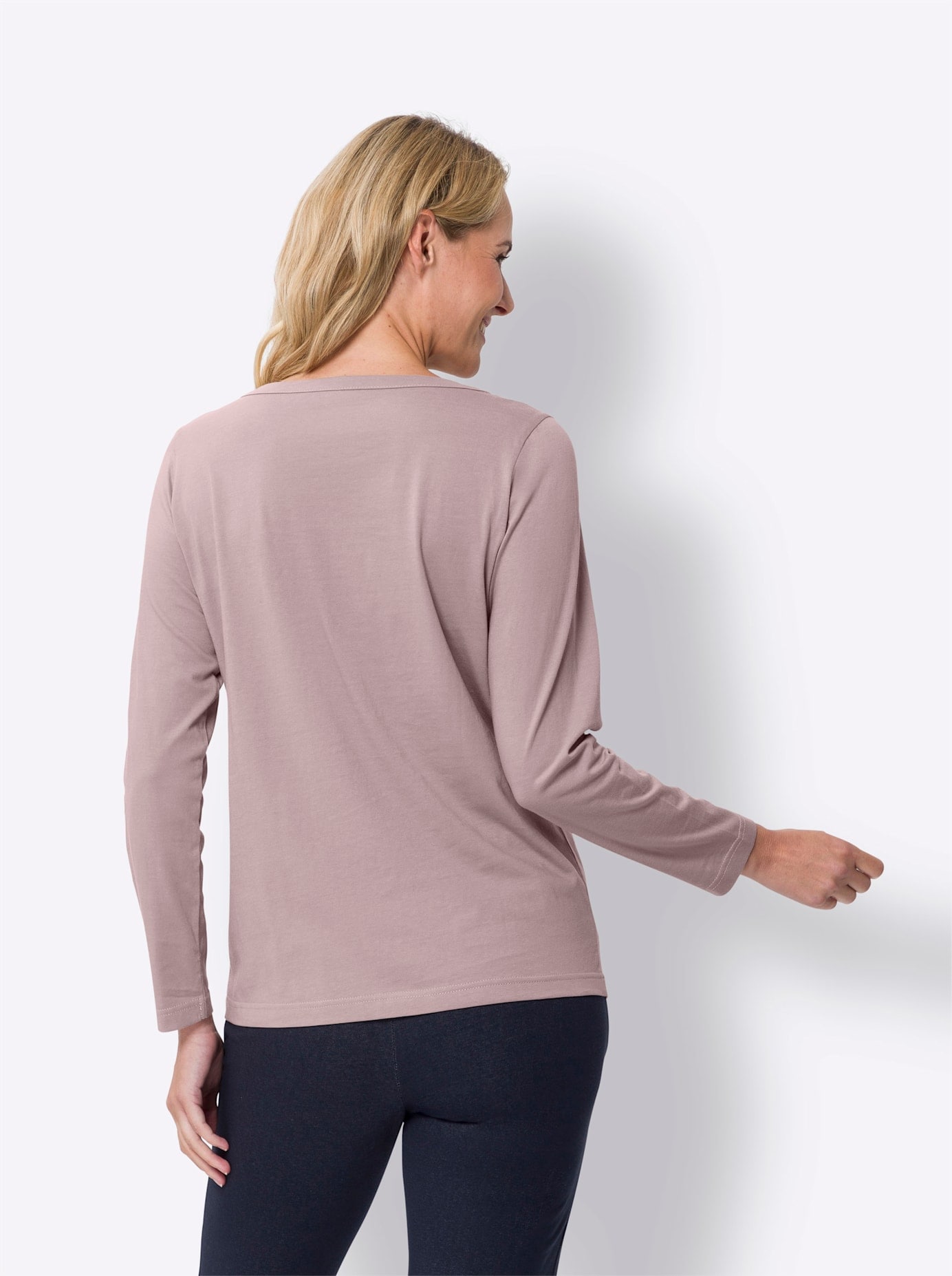 Classic Basics Langarmshirt »Langarm-Shirt«, (1 tlg.)