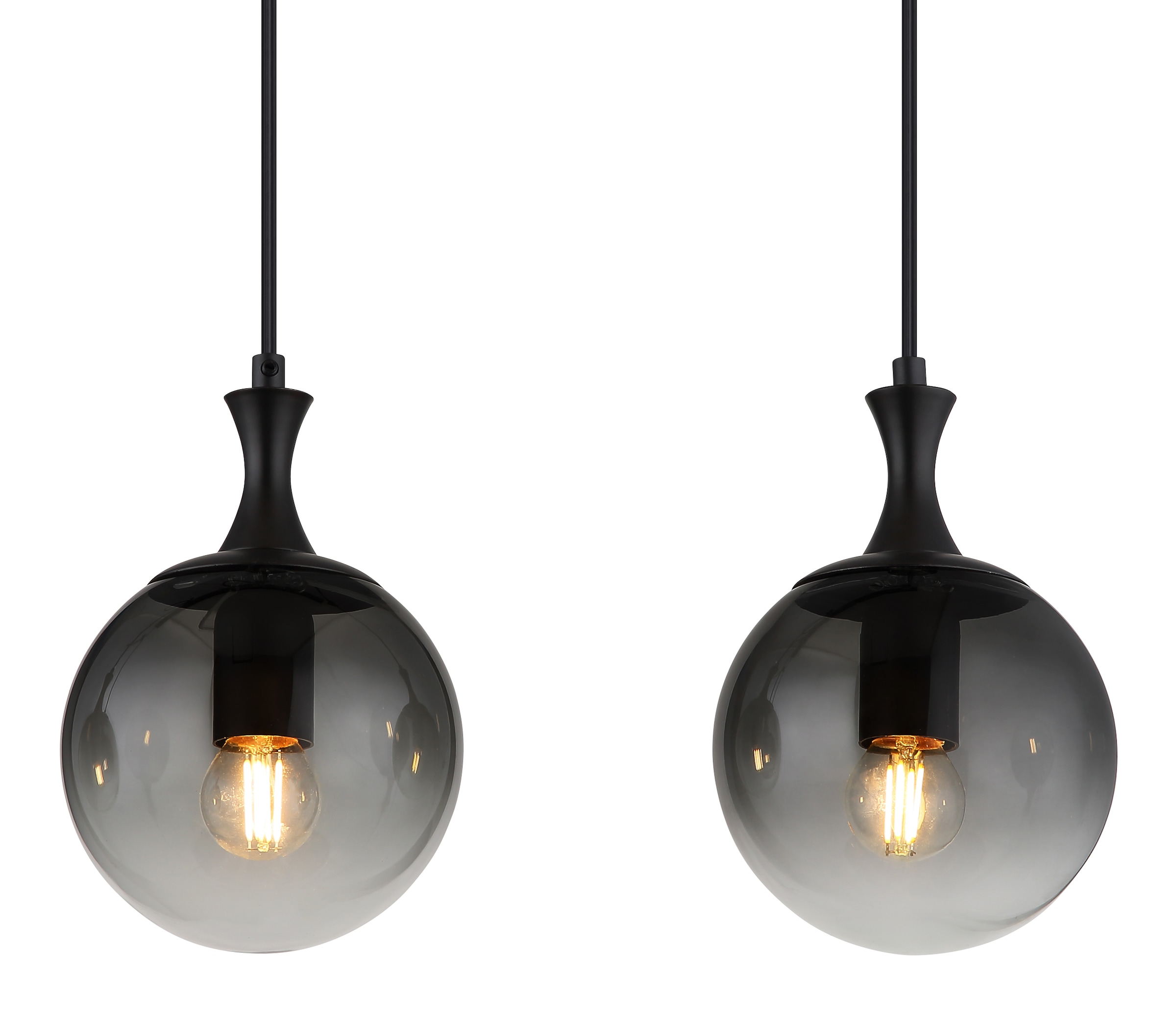 GLOBO LIGHTING Hängeleuchte »DALTON«, Leuchtmittel E27 | ohne Leuchtmittel, Hängelampe/Pendelleuchte/Esszimmer/Wohnzimmer/Esstisch