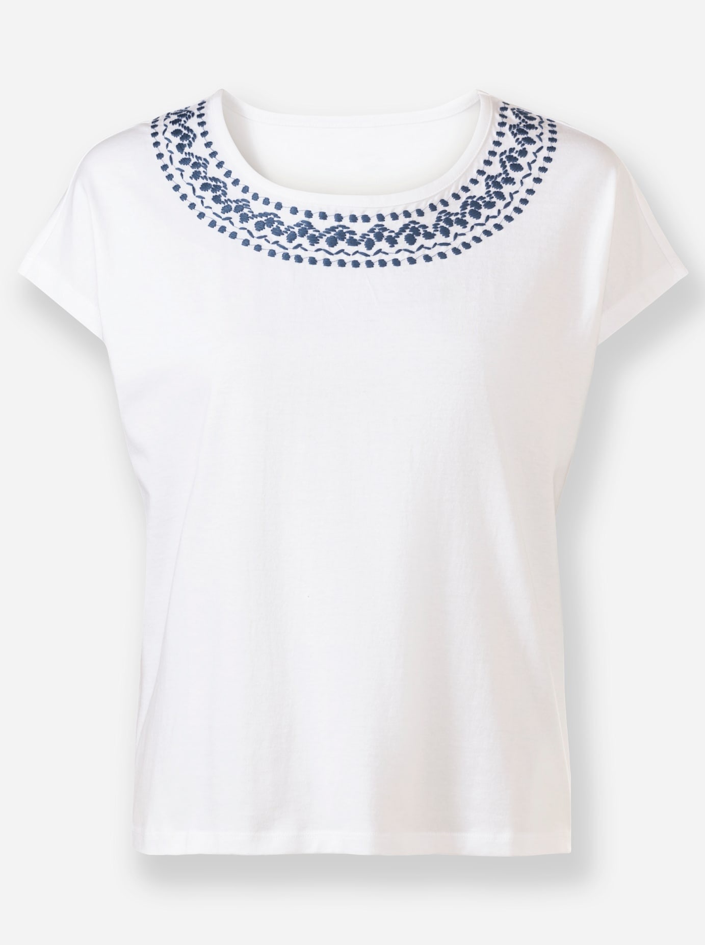 Inspirationen Rundhalsshirt »Rundhals-Shirt«, (1 tlg.)