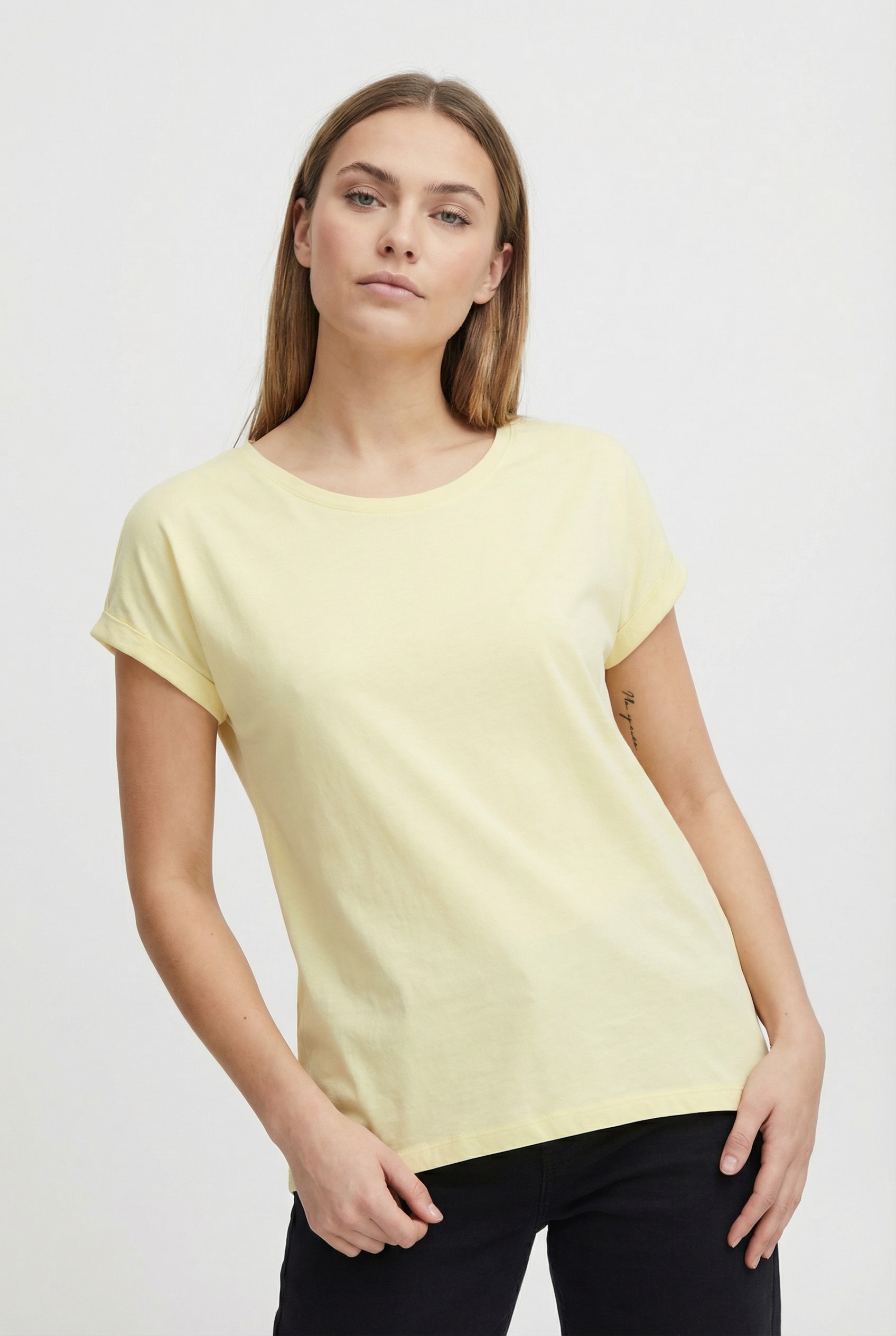 Vila Rundhalsshirt "VIDREAMERS NEW PURE T-SHIRT/SU-NOOS" Baumwollmischung, günstig online kaufen