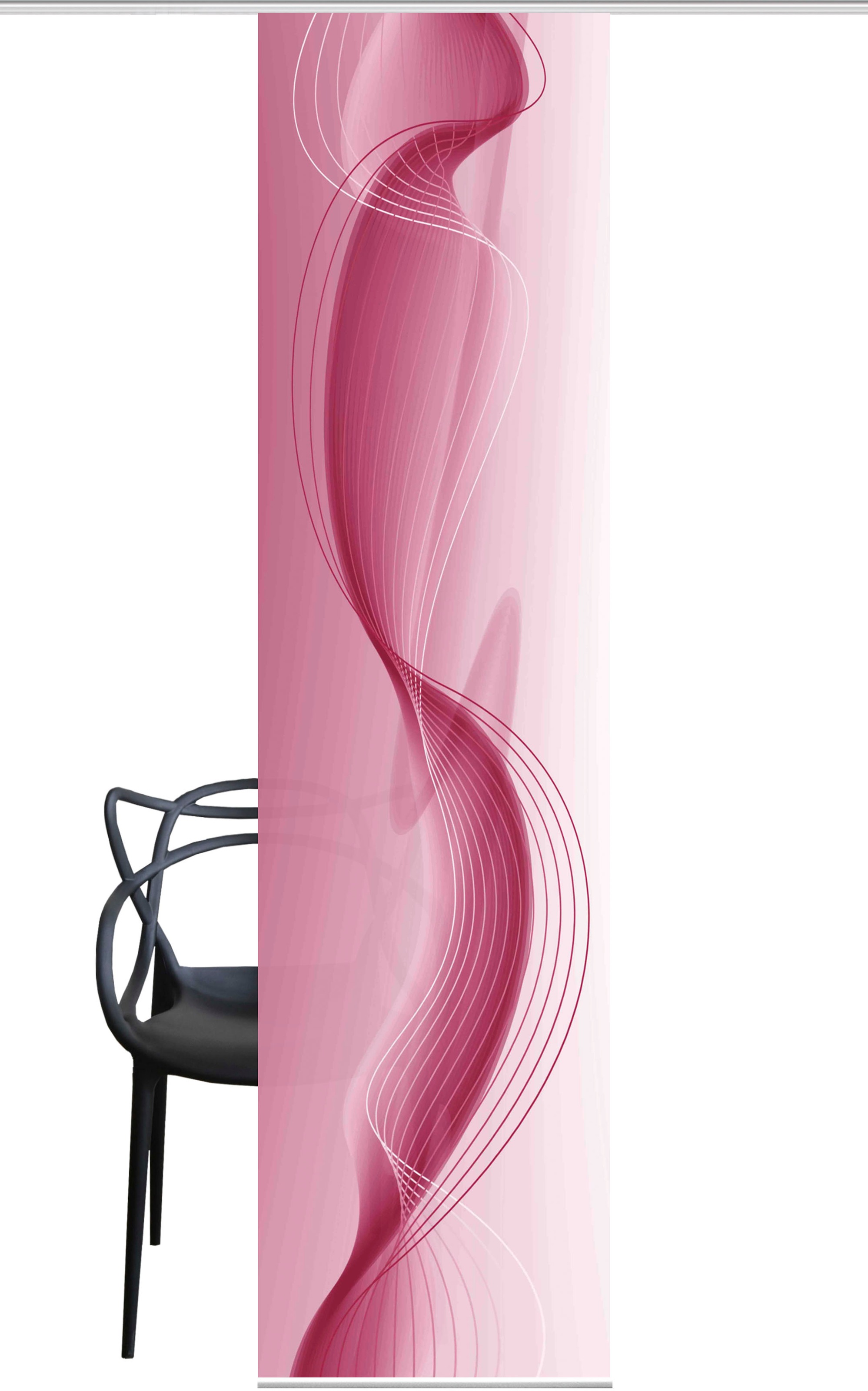 HOME WOHNIDEEN Schiebegardine "FILIZ" Paneelwagen 1 Stk. tlg. Schiebegardin günstig online kaufen