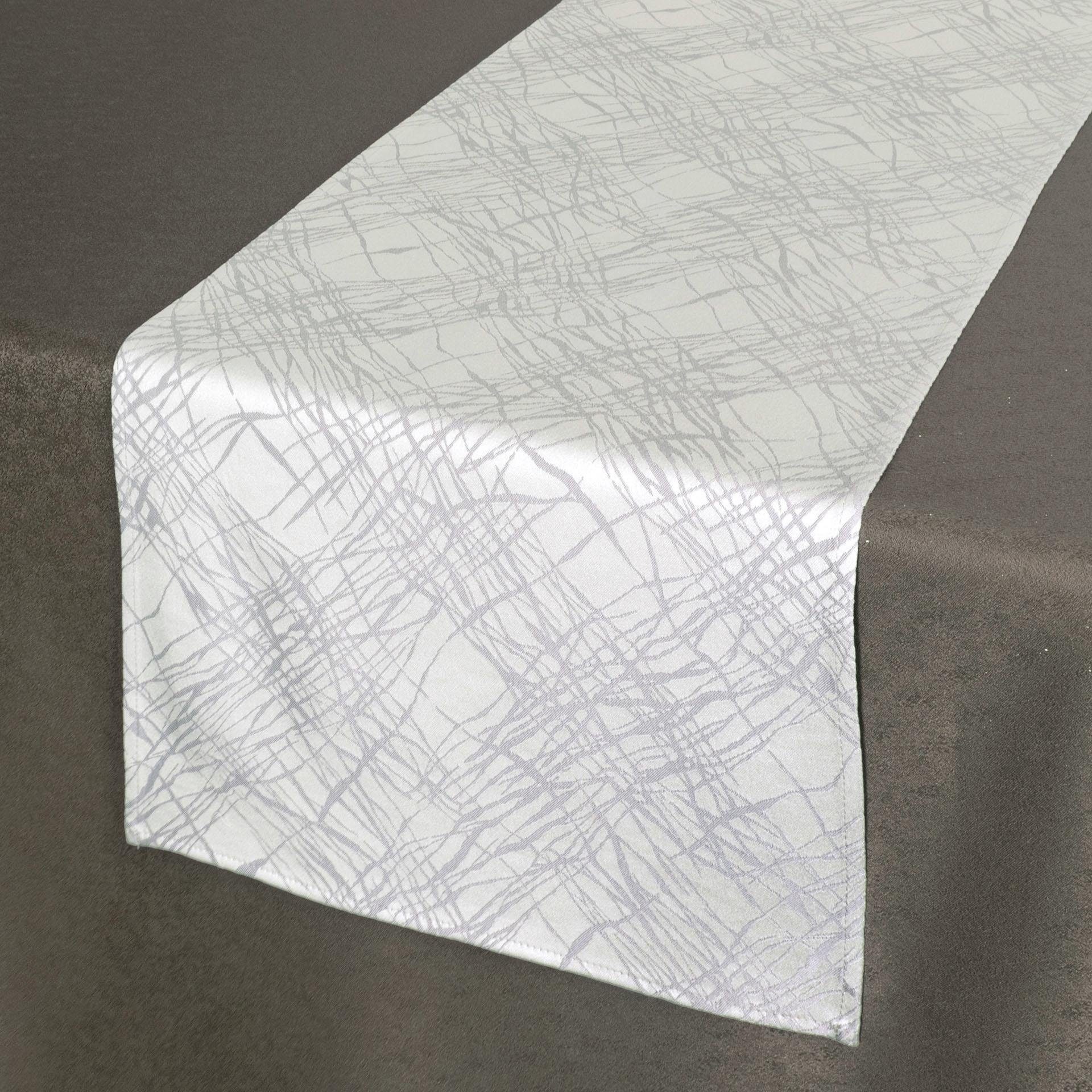 Chemin De Table Capri Delindo Lifestyle Vert 40x140 Cm - Lavable Intérieur Extérieur