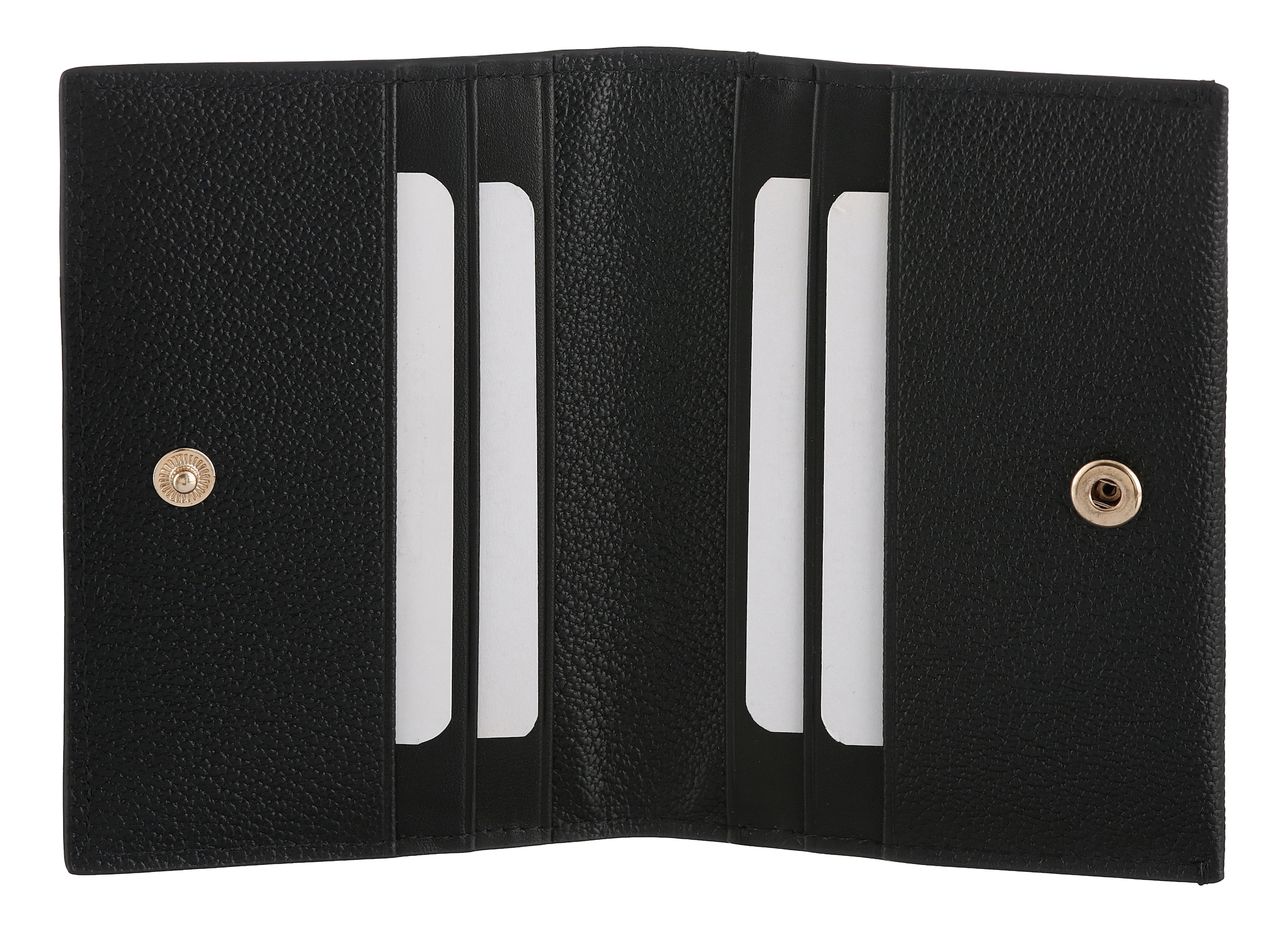 Calvin Klein Jeans Kartenetui »MIN MONOGRAM 6CC FLAP CARDCASE«, Kartenhalter, Geldbörse mit CK-Monogramm