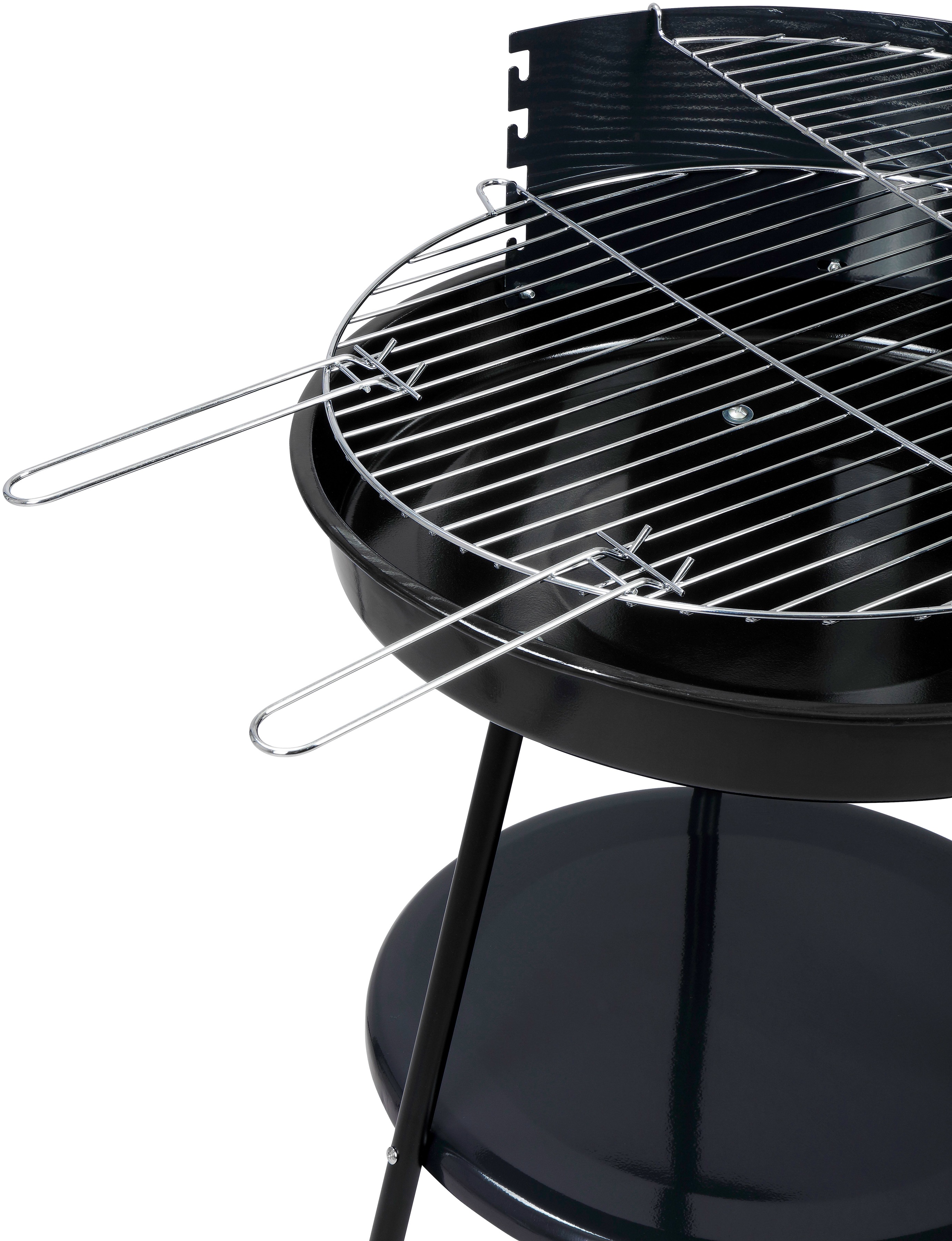 Thumbnail - Tepro Holzkohlegrill "Highland", BxTxH: 52x52x81 cm