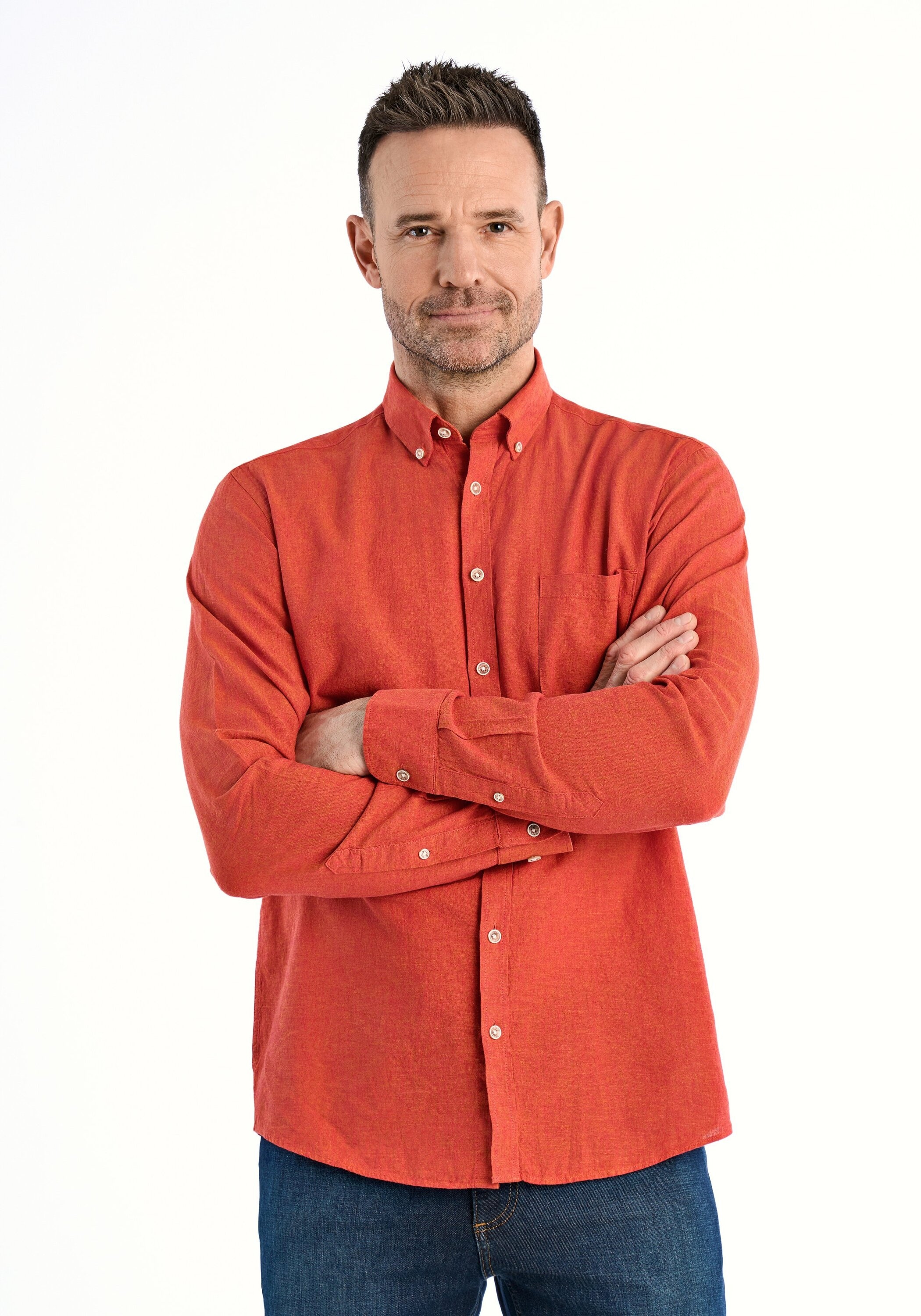 JACK’S Leinenhemd "Leinenhemd Regular Fit" günstig online kaufen