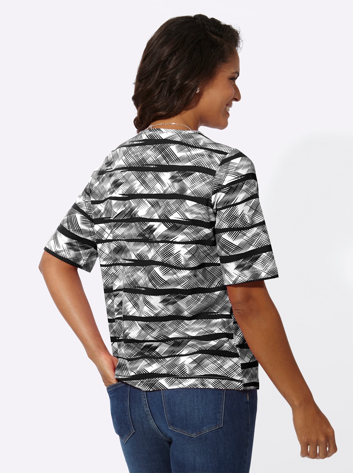Casual Looks Kurzarmshirt »Shirt«, (1 tlg.)