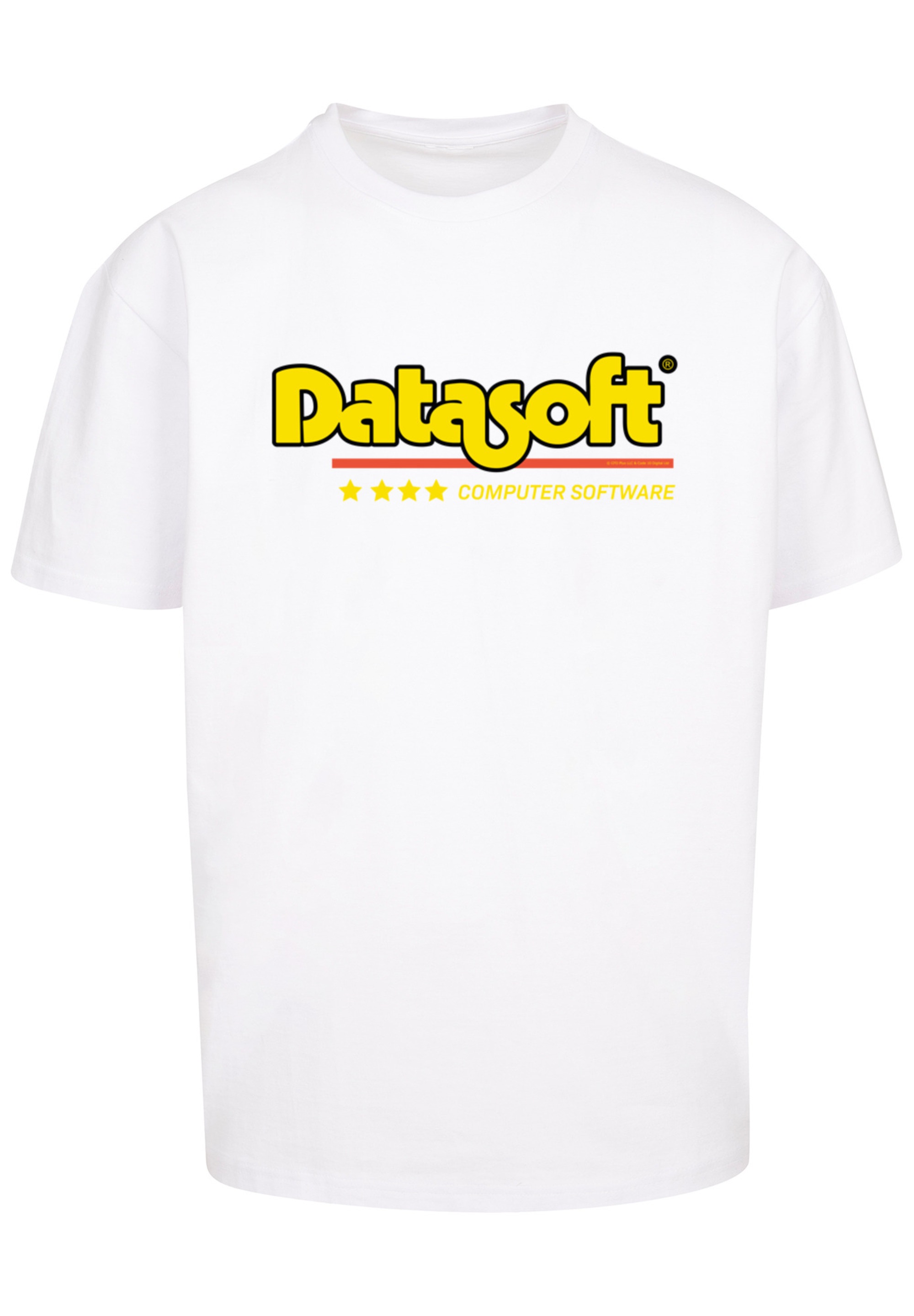 F4NT4STIC T-Shirt "DATASOFT Logo yellow Retro Gaming SEVENSQUARED", Print günstig online kaufen