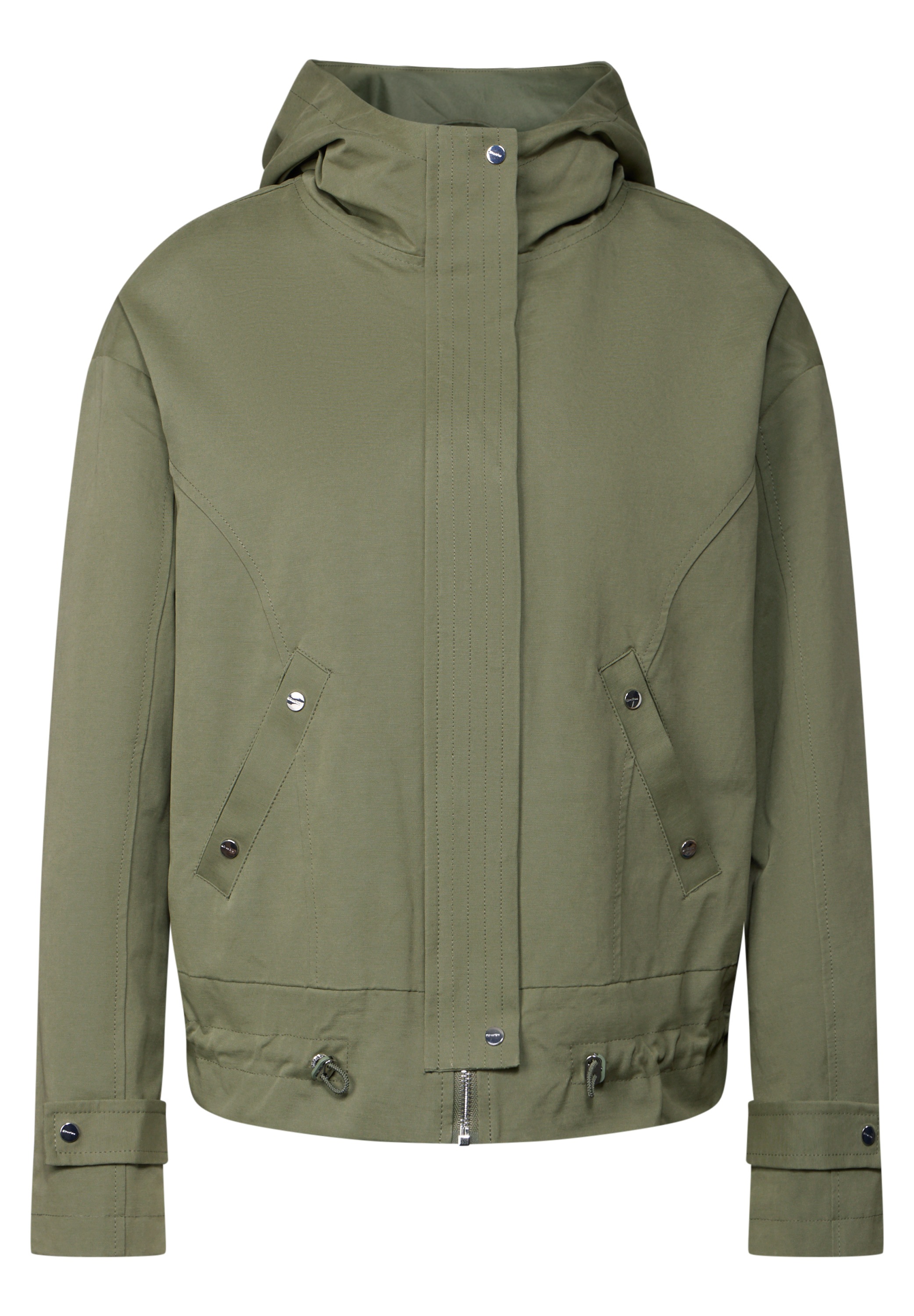 STREET ONE STUDIO Parka, mit Kapuze, mit Tunnelzug am Saum