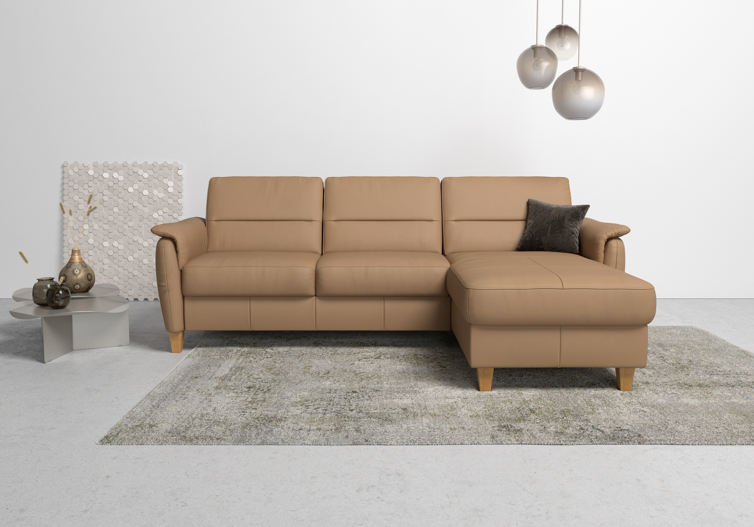 Home affaire Ecksofa "Palmera L-Form, B: 244 cm - OTTO. Verlässliche Qualit günstig online kaufen