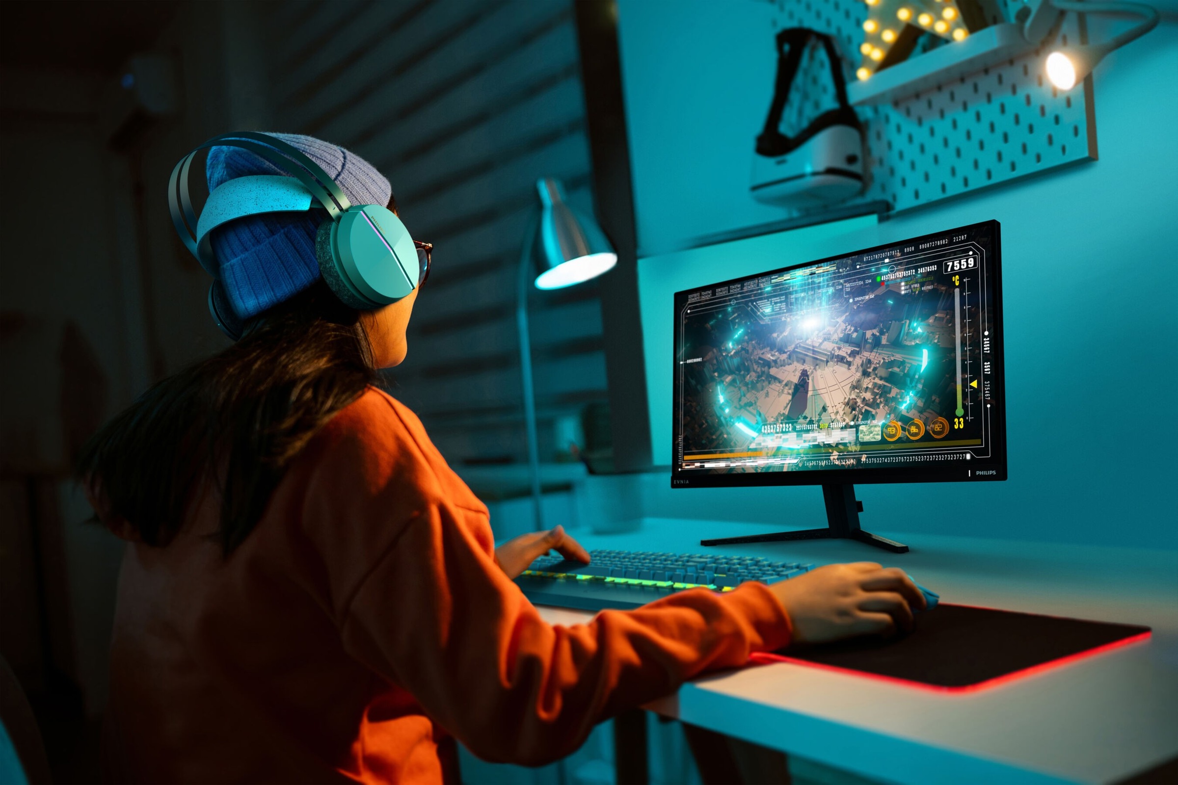 Philips Gaming-Monitor »24M2N3200S«, 61 cm/24 Zoll, 1920 x 1080 px, Full HD, 1 ms Reaktionszeit, 180 Hz